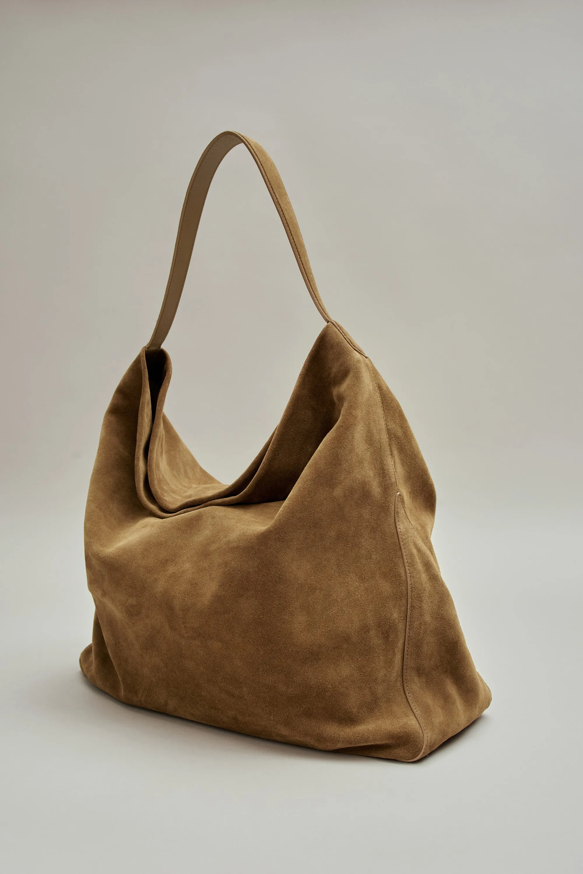 Toulon Slouch Bag in Calf Suede sold by Kall Meyer product image thumbnail 2