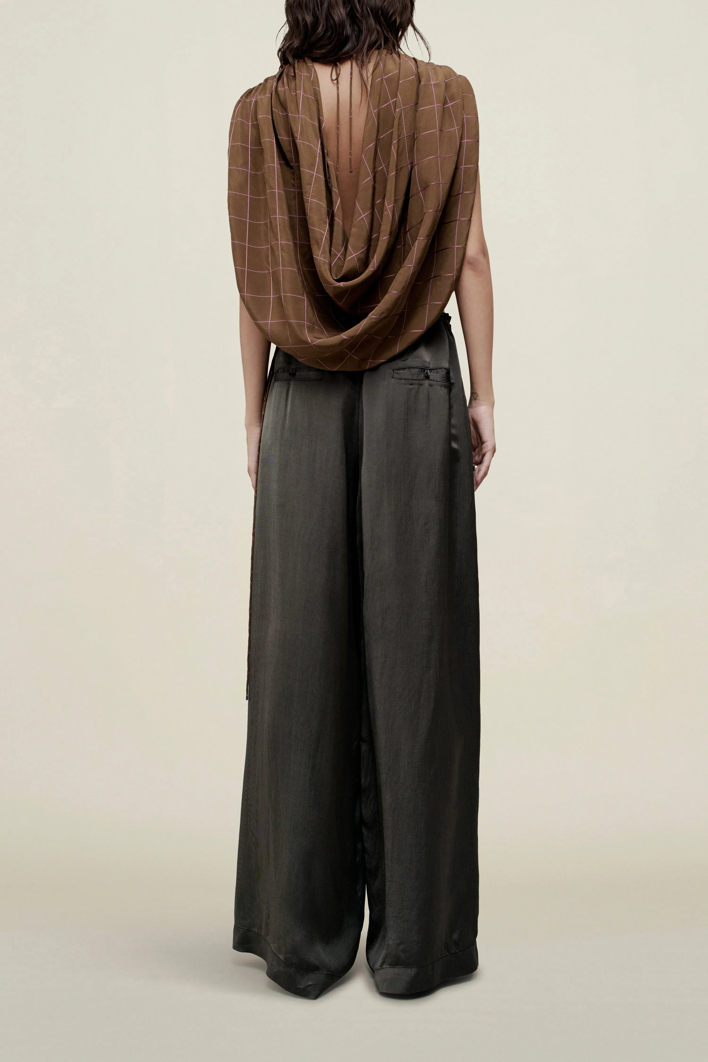 Wesley Drawstring Pant in Fluid Viscose sold by Kall Meyer product image thumbnail 5