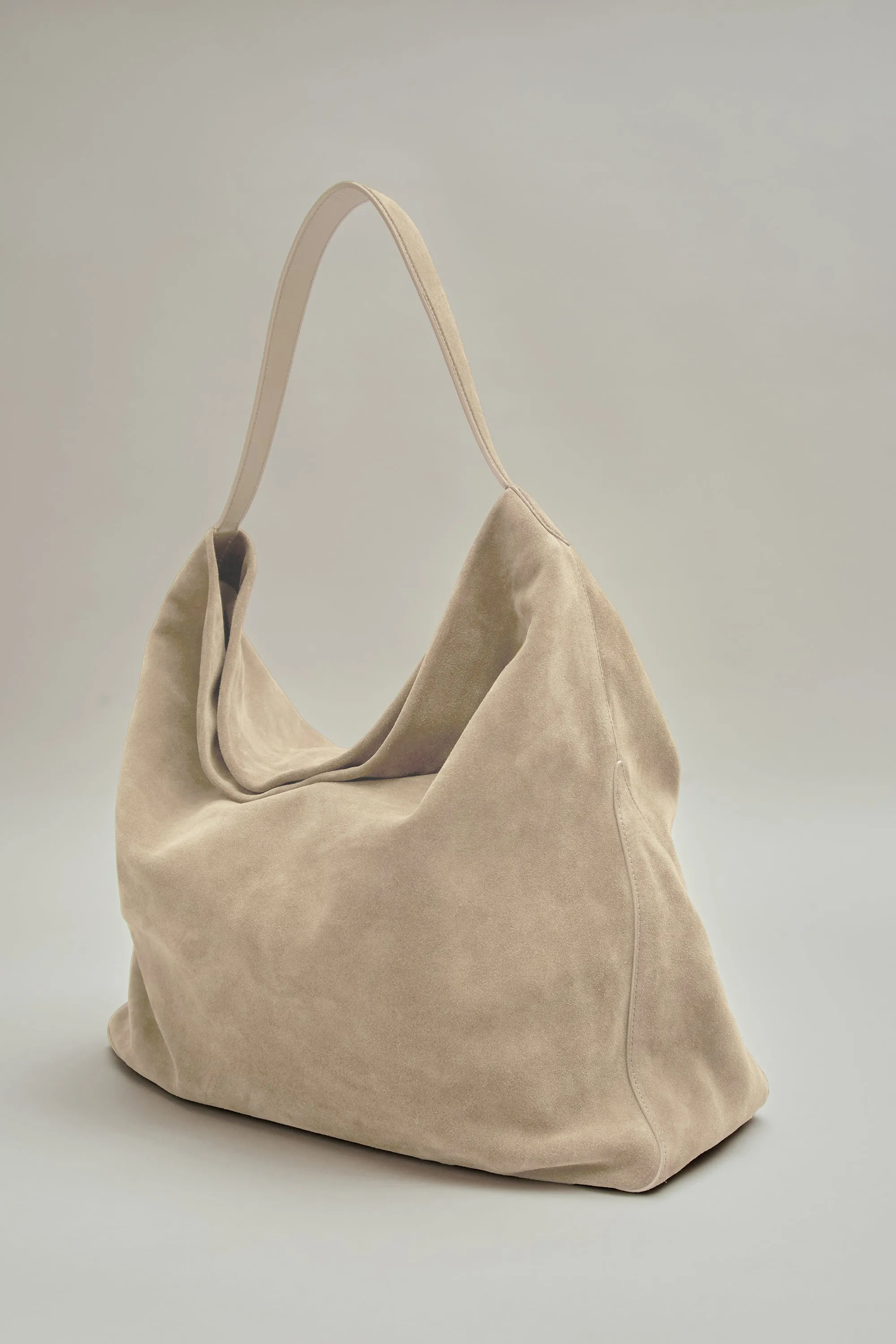 Toulon Slouch Bag in Calf Suede sold by Kall Meyer product image thumbnail 2
