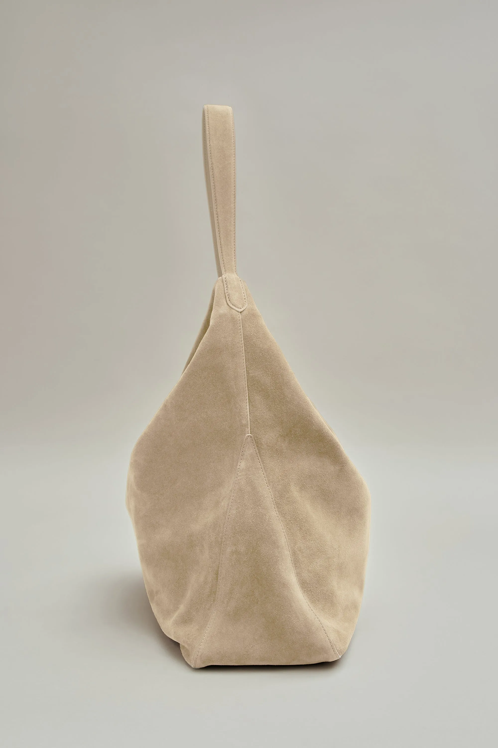 Toulon Slouch Bag in Calf Suede sold by Kall Meyer product image thumbnail 3