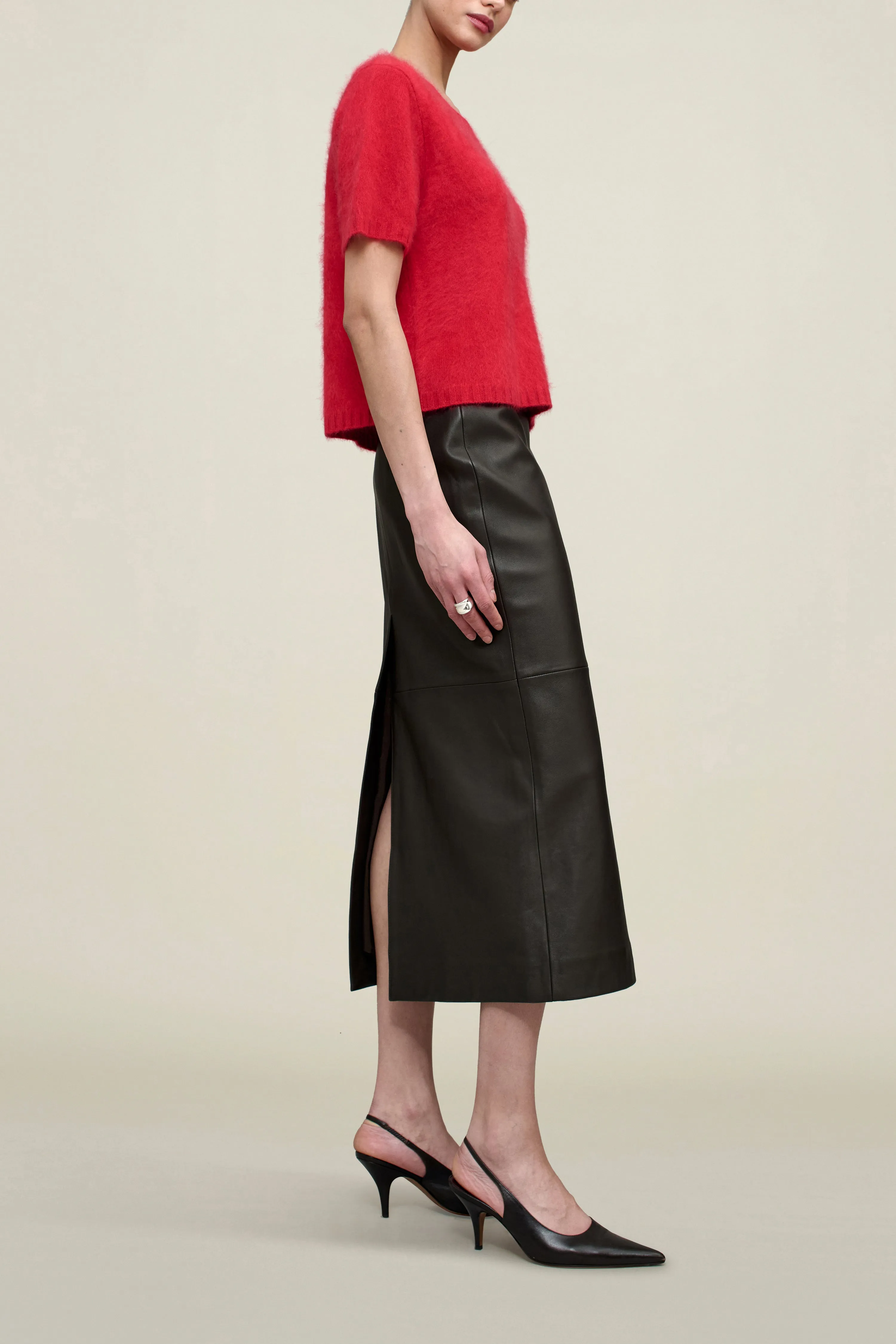 Veda Crewneck in Brushed Cashmere sold by Kall Meyer product image thumbnail 4