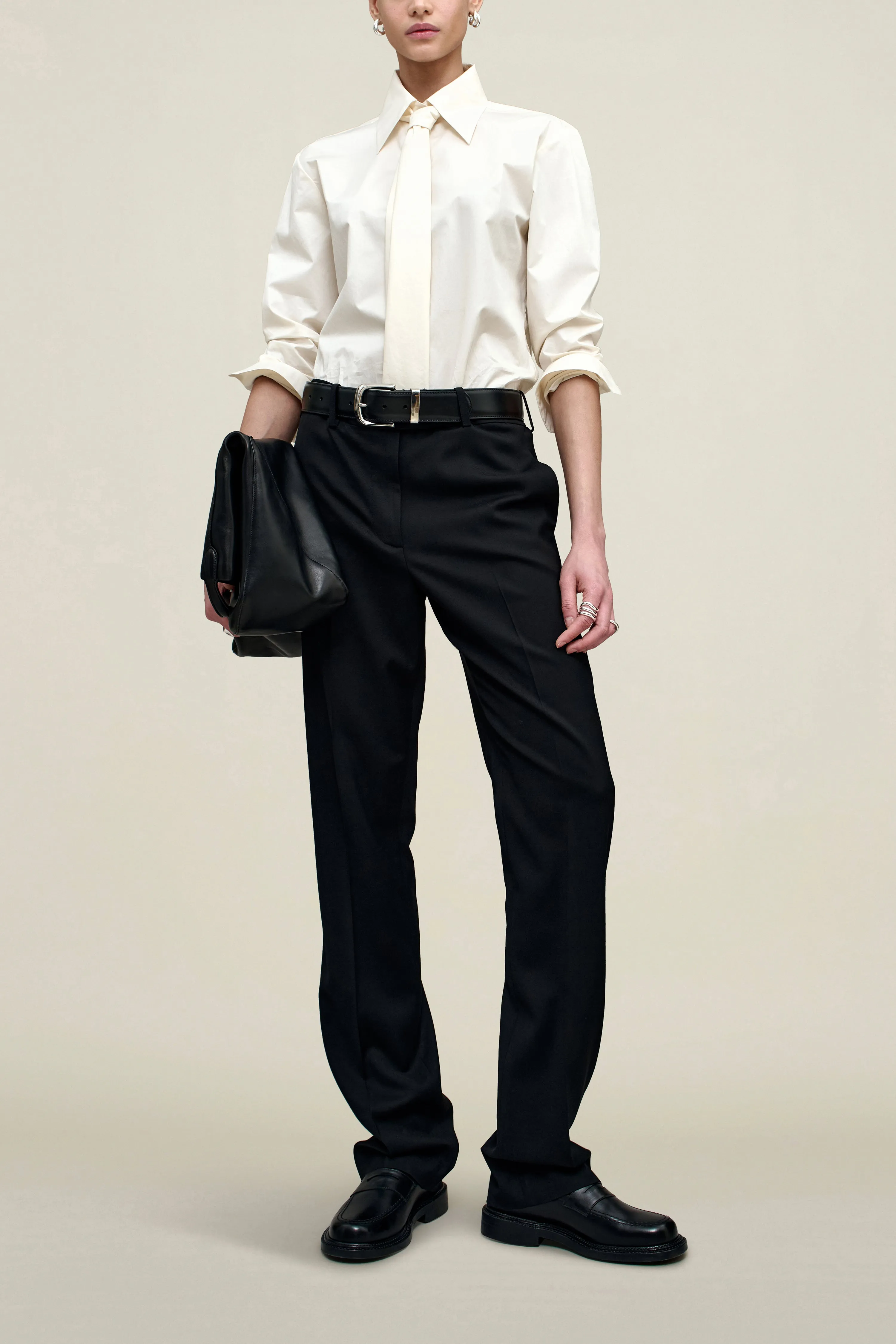 Charlie Long Trouser in Viscose Wool sold by Kall Meyer product image thumbnail 2