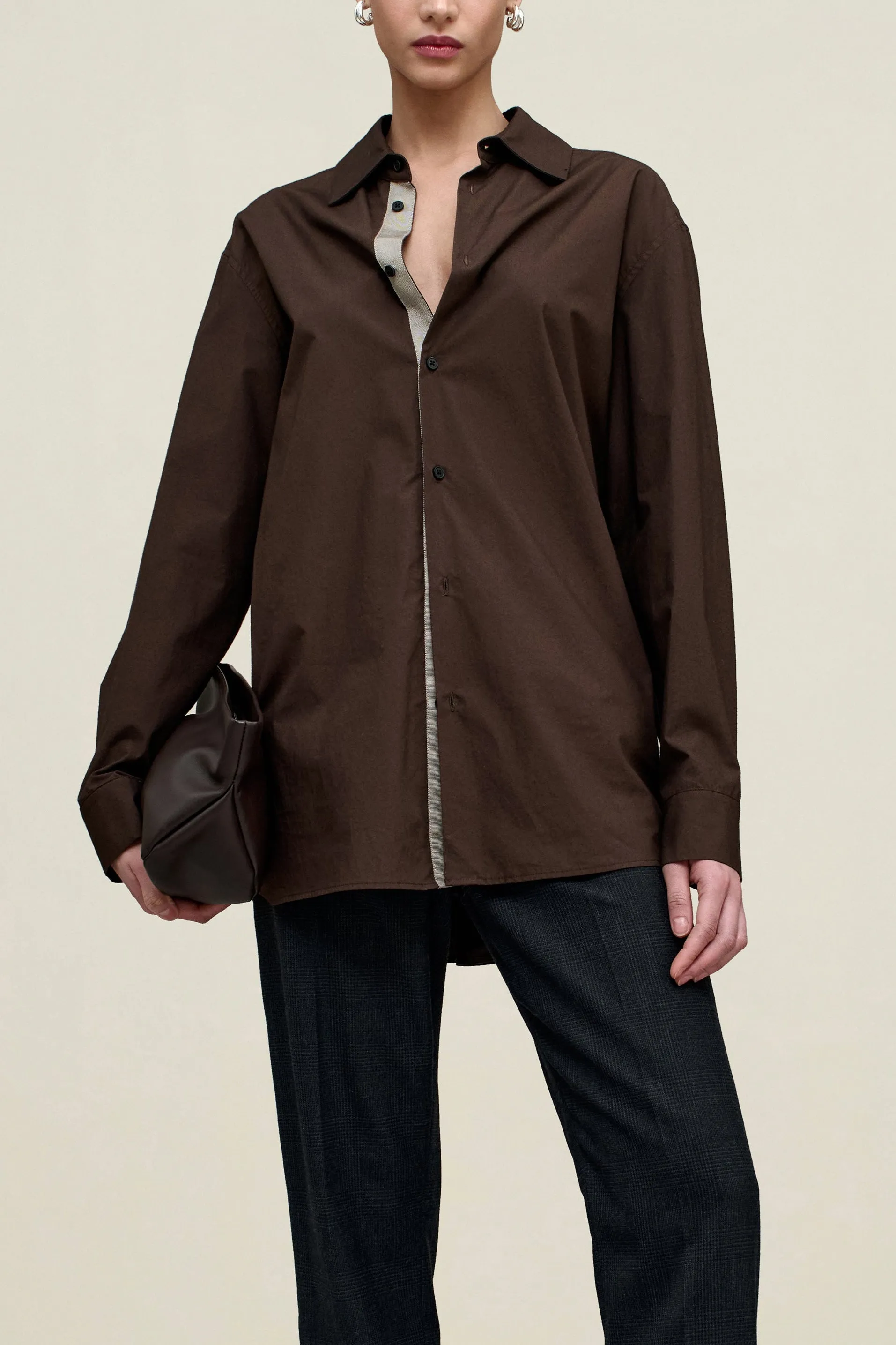 Signature Button Down in Cotton sold by Kall Meyer