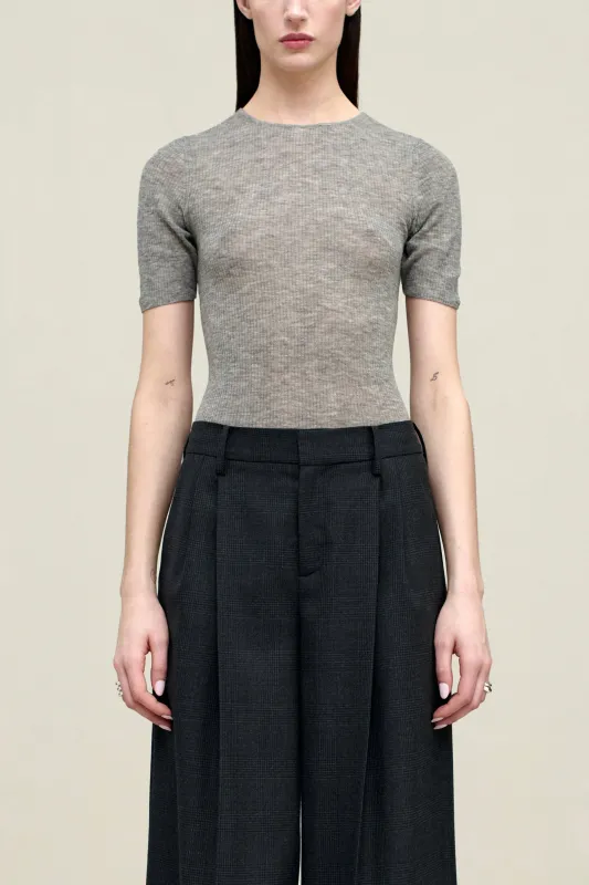 Eaton Tee in Superfine Wool made by Kall Meyer