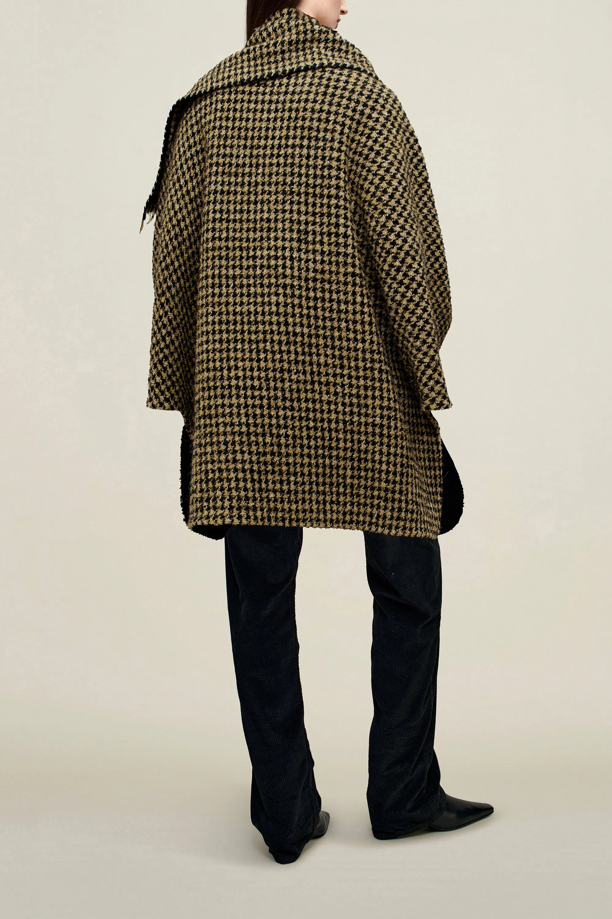 Navi Scarf Cape in Novelty Wool sold by Kall Meyer product image thumbnail 5