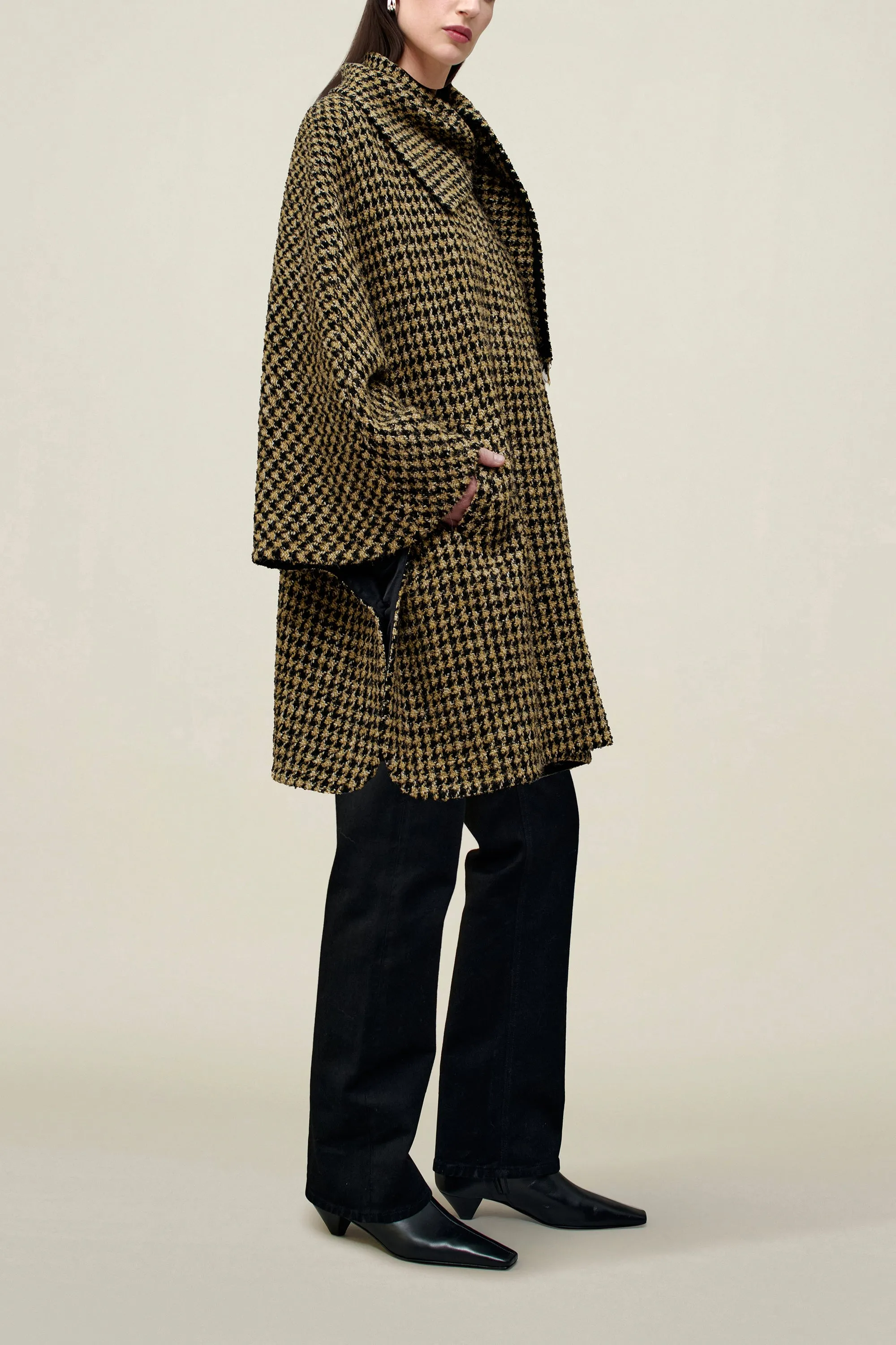 Navi Scarf Cape in Novelty Wool sold by Kall Meyer product image thumbnail 4