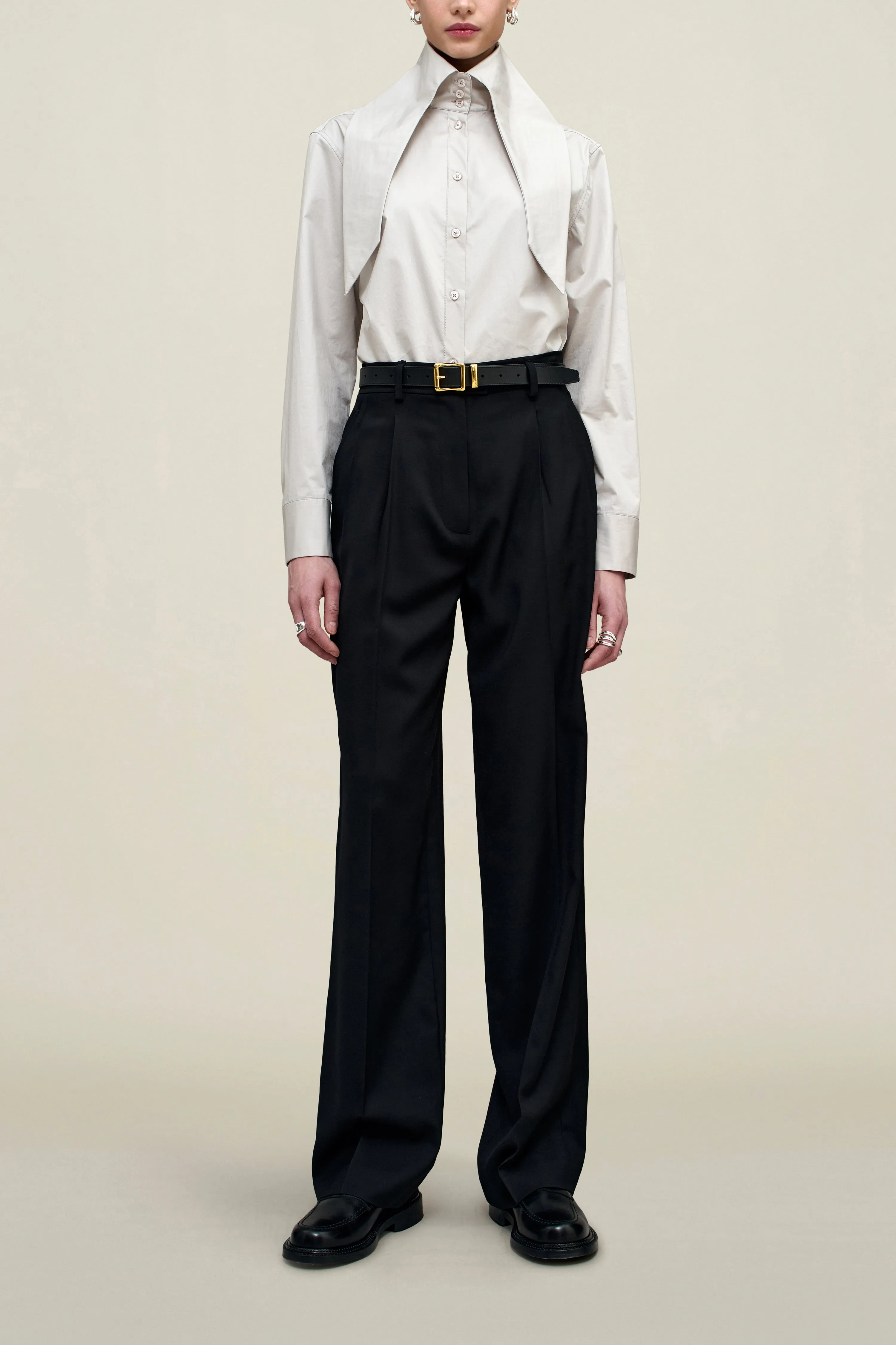 Renée Button Up in Cotton Shirting sold by Kall Meyer product image thumbnail 5