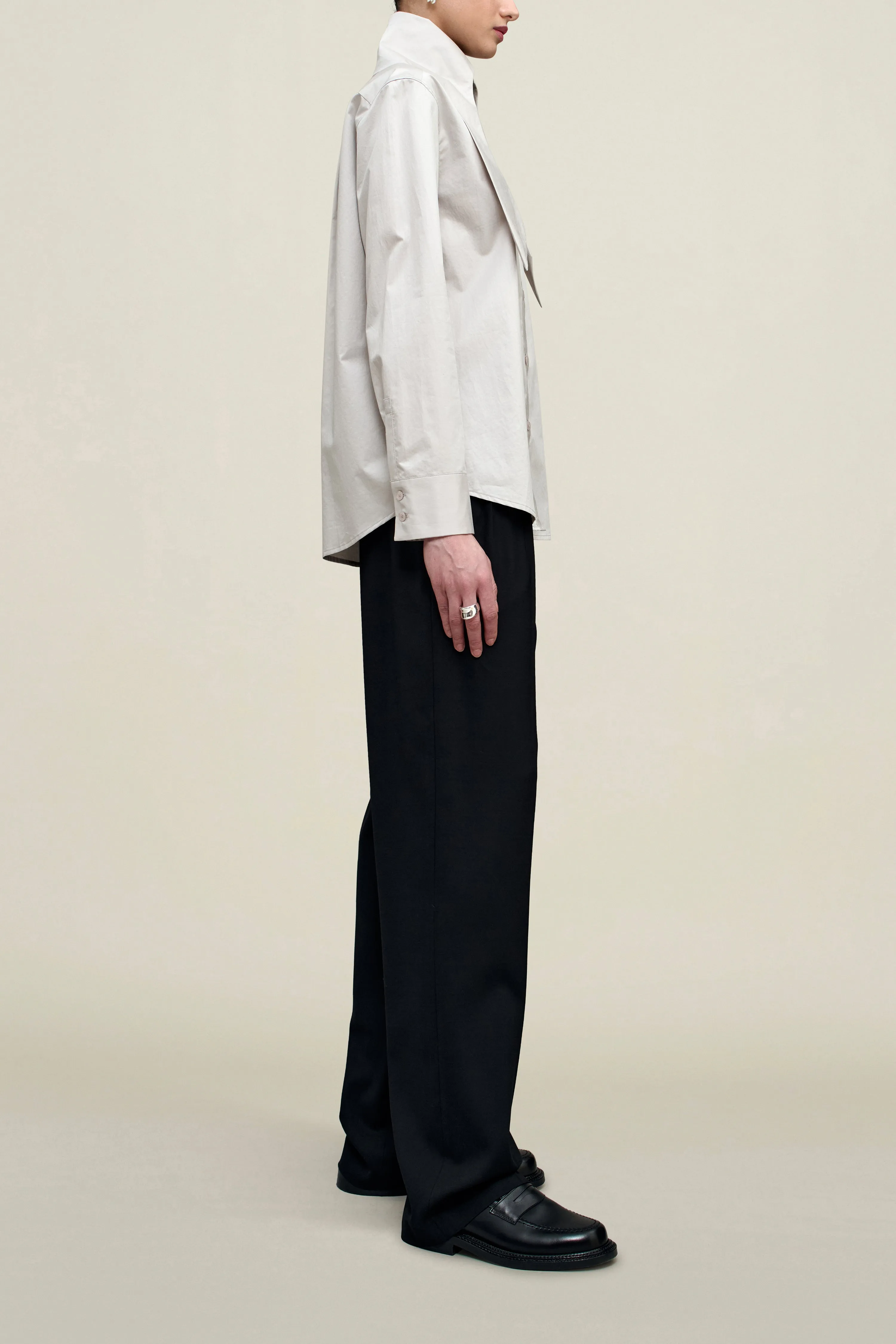 Renée Button Up in Cotton Shirting sold by Kall Meyer product image thumbnail 3