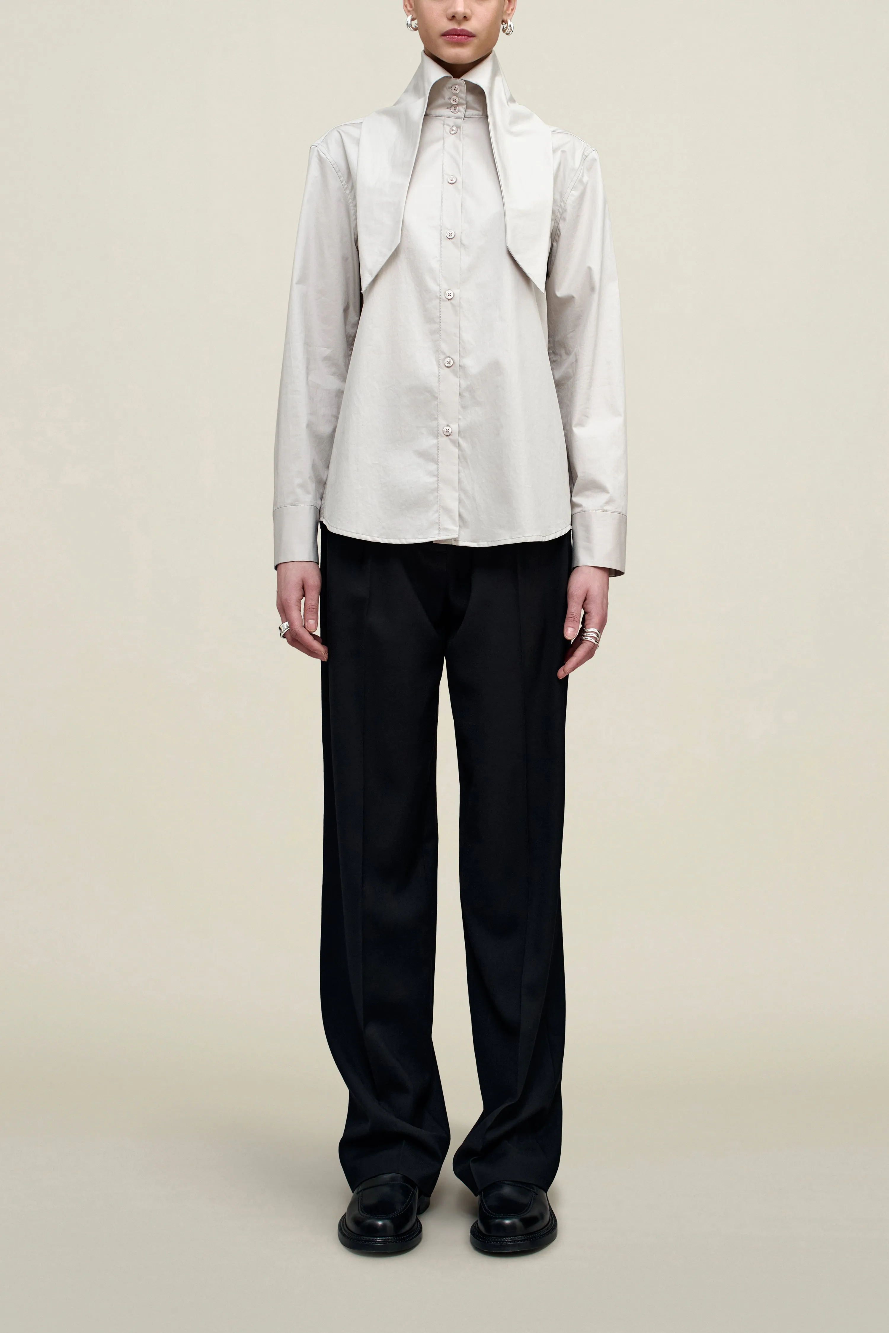 Renée Button Up in Cotton Shirting sold by Kall Meyer product image thumbnail 2