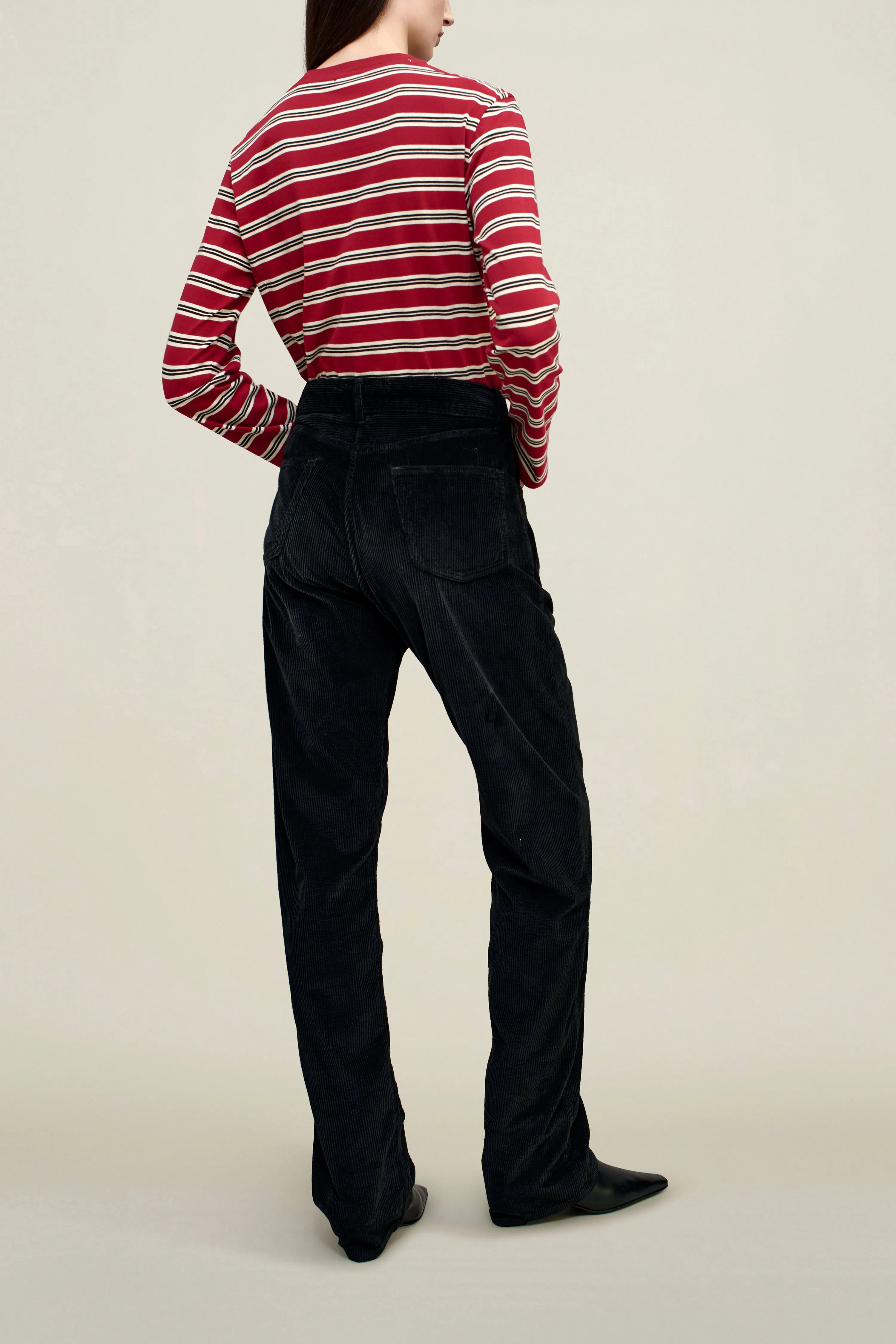 Wynn Long Sleeve in Amarena Stripe sold by Kall Meyer product image thumbnail 4