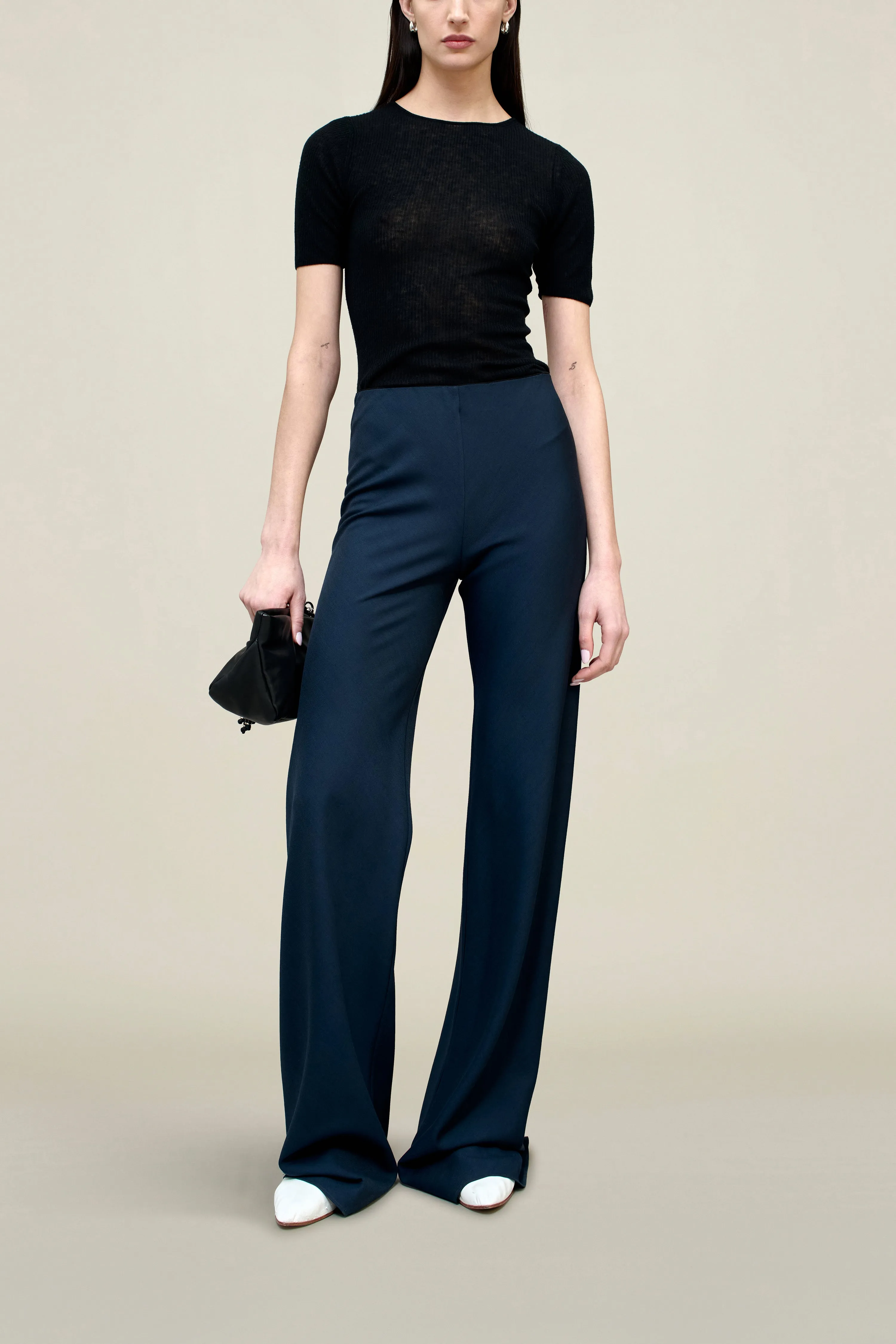 Adira Bias Pant in Viscose Wool sold by Kall Meyer