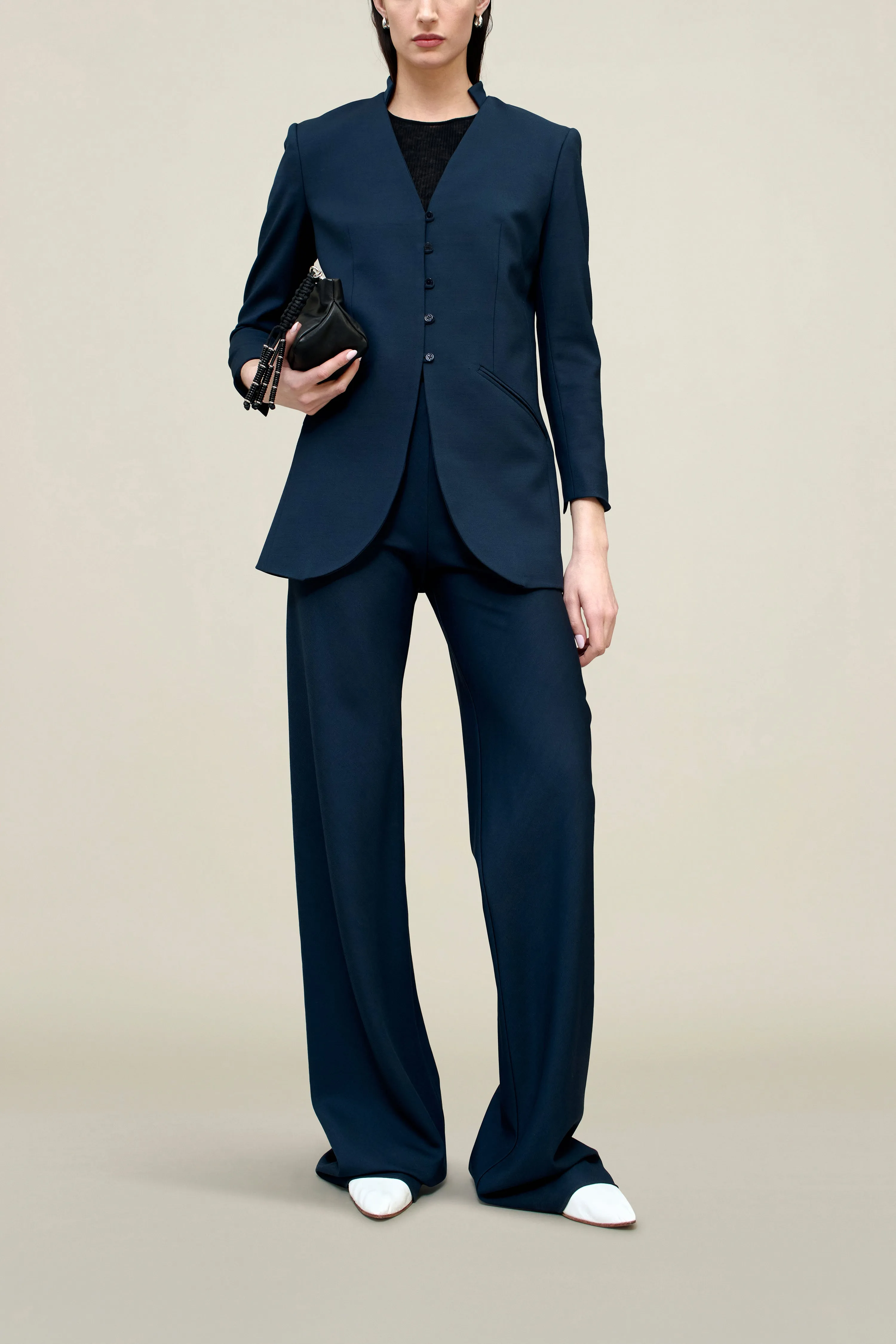 Adira Bias Pant in Viscose Wool sold by Kall Meyer product image thumbnail 5