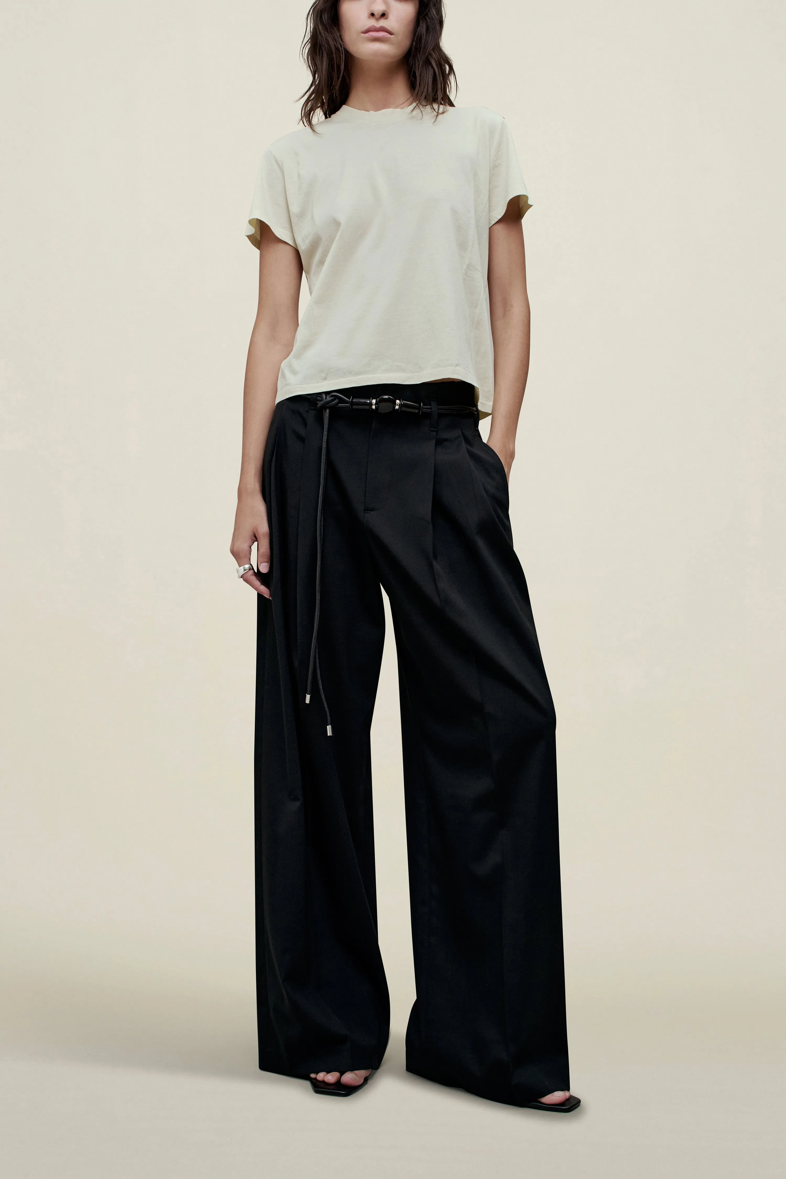 Percie Trouser in Paperweight Wool sold by Kall Meyer product image thumbnail 2