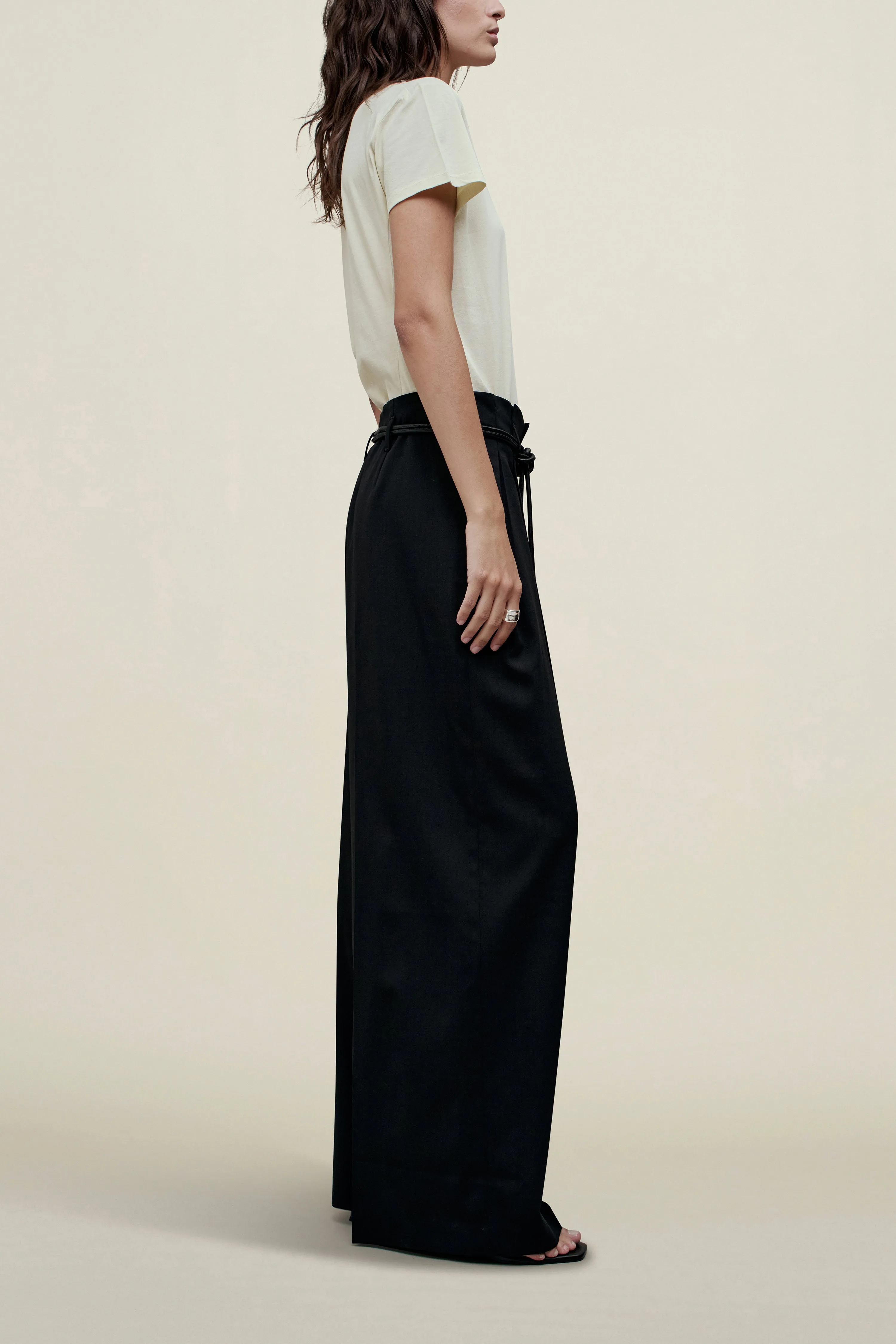 Percie Trouser in Paperweight Wool sold by Kall Meyer product image thumbnail 3