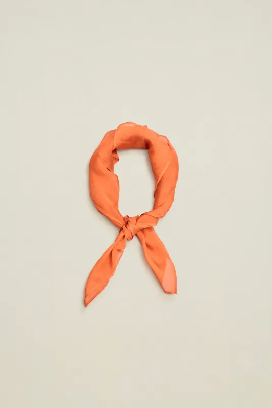 Small Scarf in Silk Chiffon made by Kall Meyer