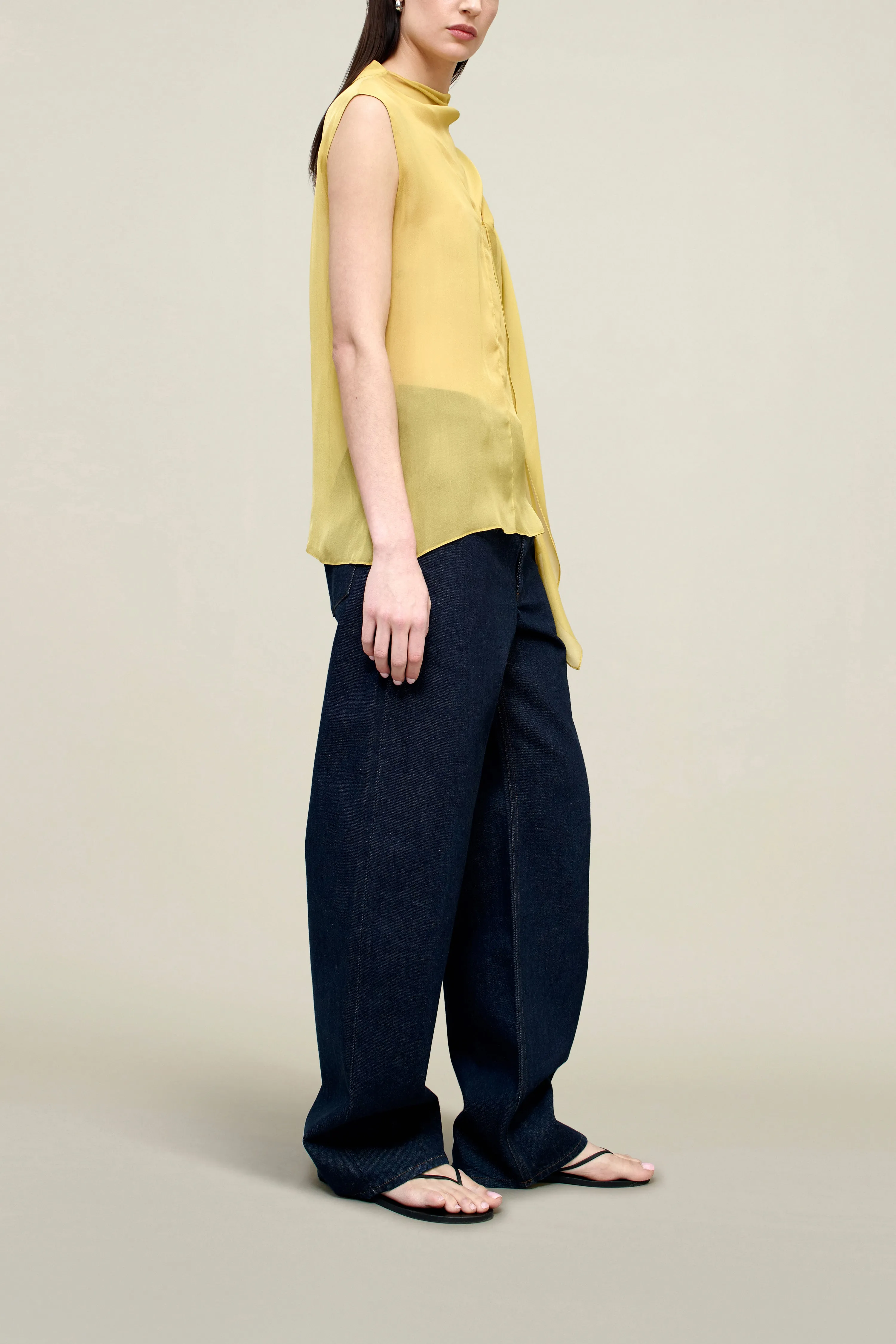 Kyle Blouse in Silk Chiffon sold by Kall Meyer product image thumbnail 2