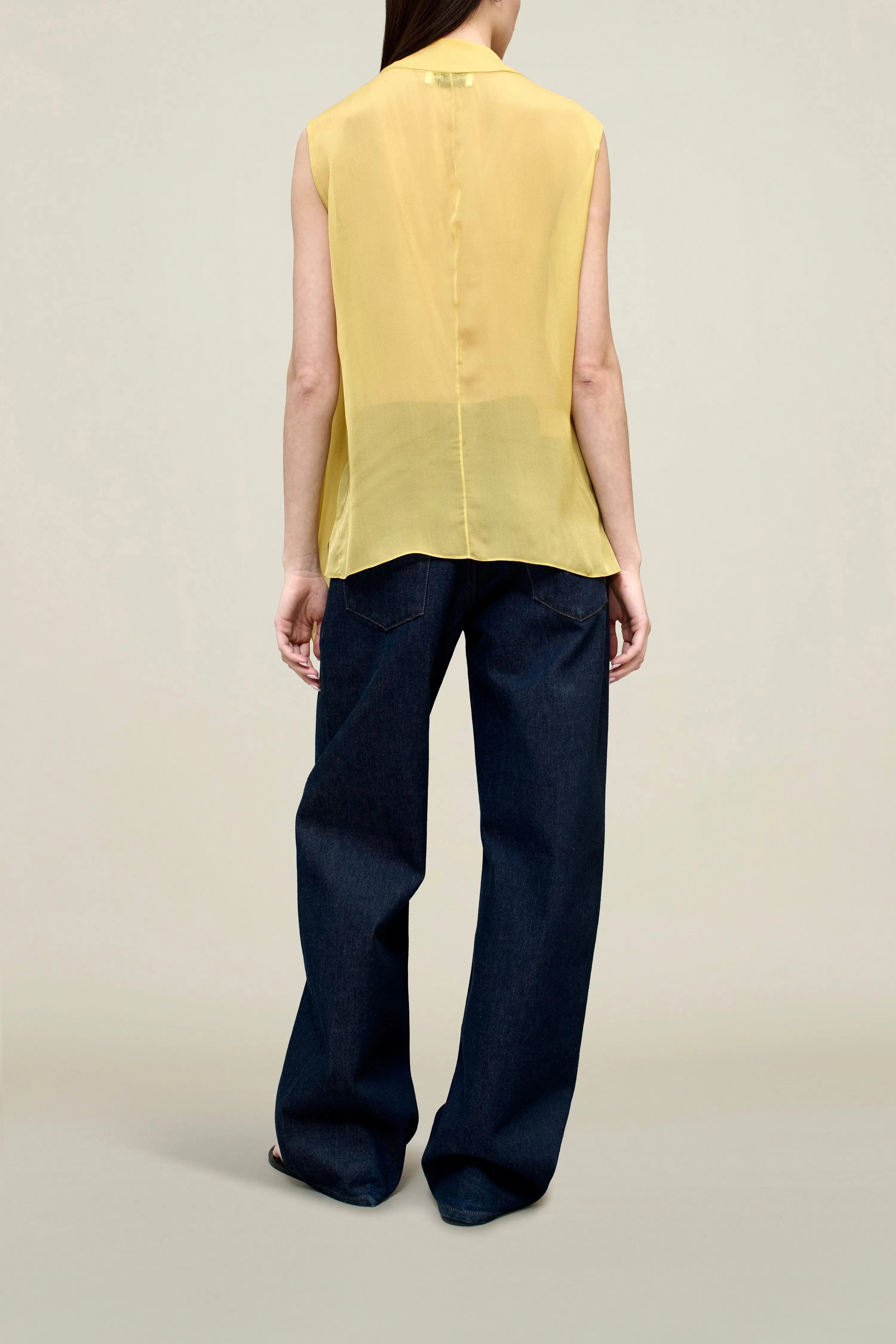 Kyle Blouse in Silk Chiffon sold by Kall Meyer product image thumbnail 5