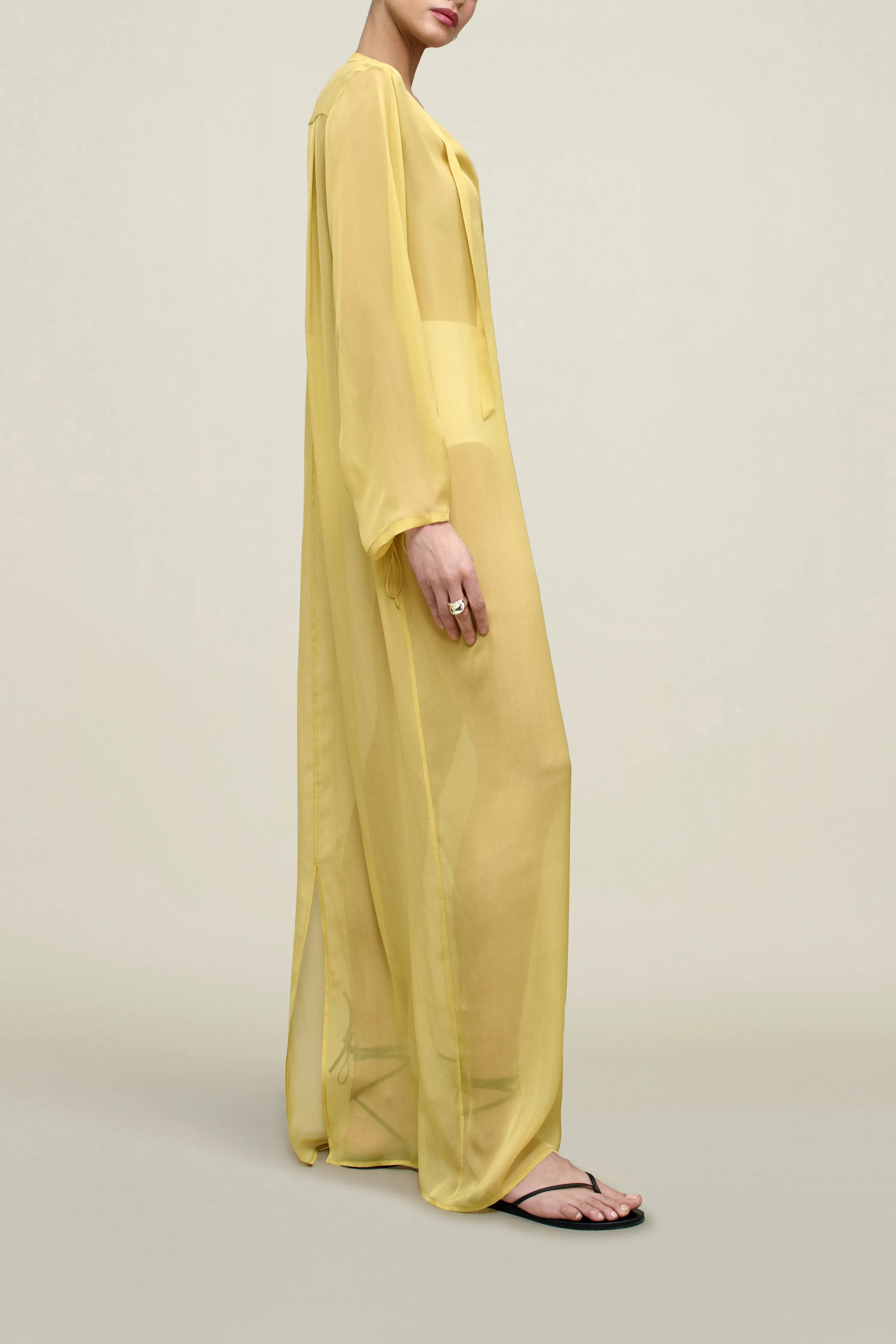 Tatum Dress in Silk Chiffon sold by Kall Meyer product image thumbnail 3
