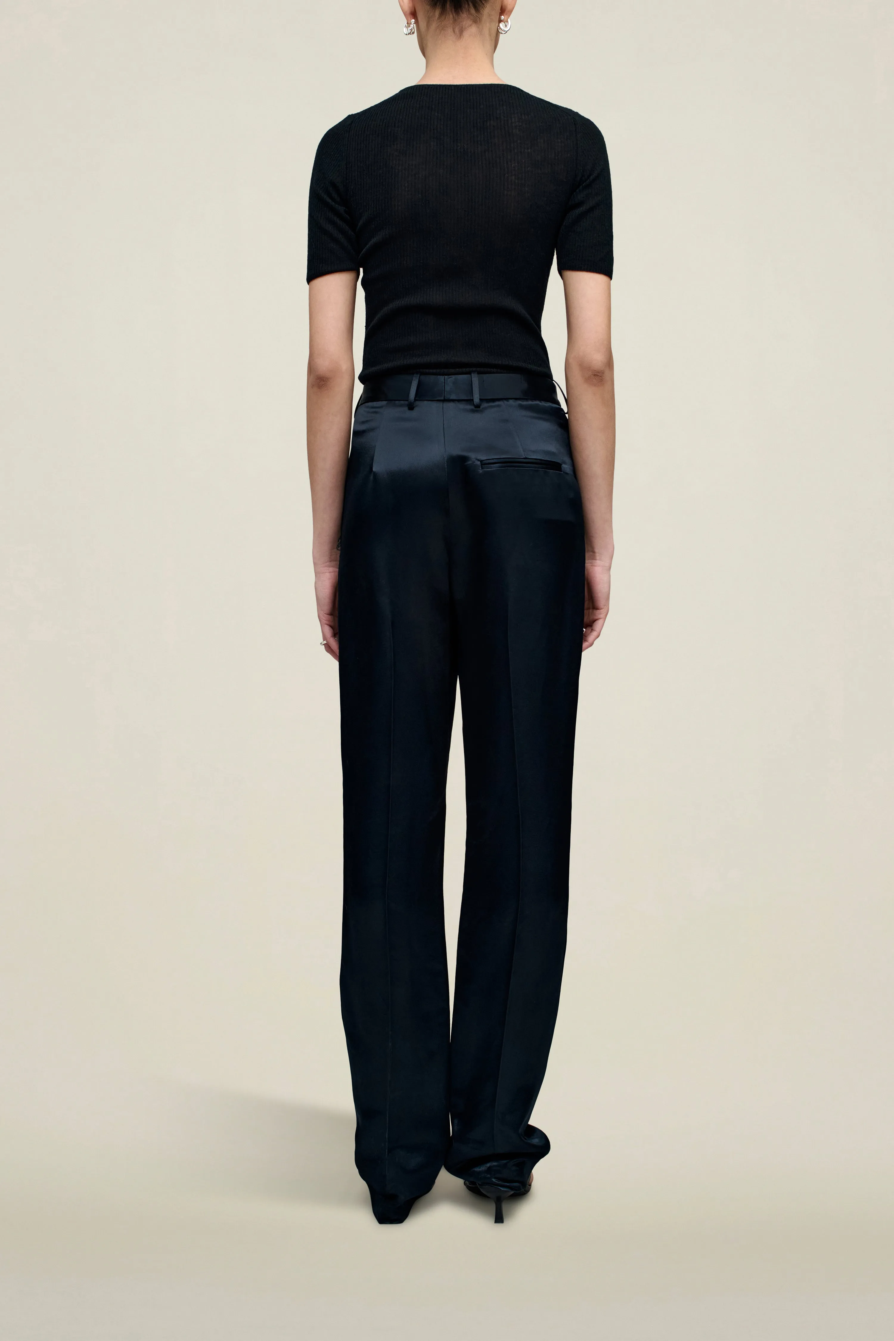 Charlie Long Trouser in Liquid Twill sold by Kall Meyer product image thumbnail 4