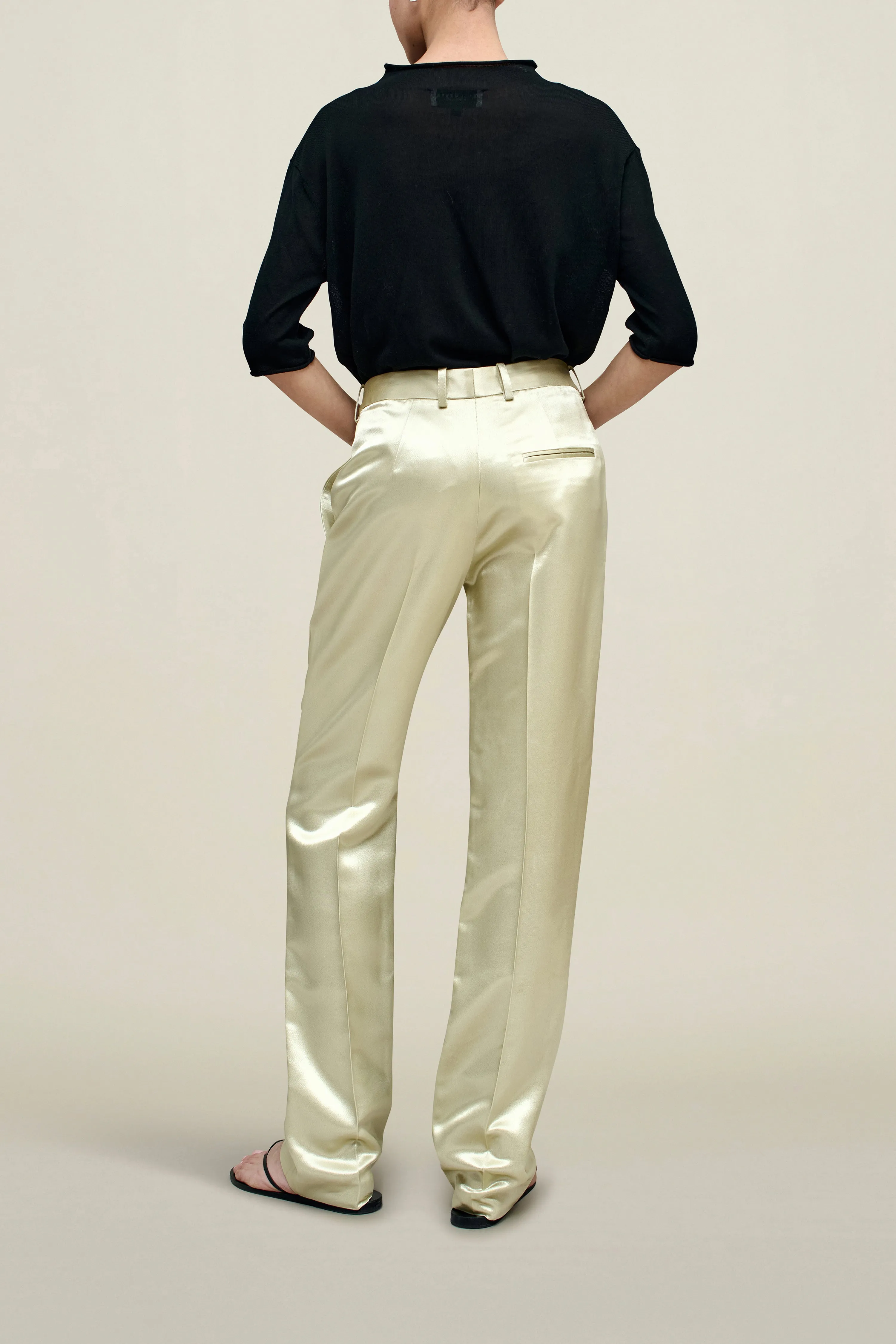 Charlie Long Trouser in Liquid Twill sold by Kall Meyer product image thumbnail 4