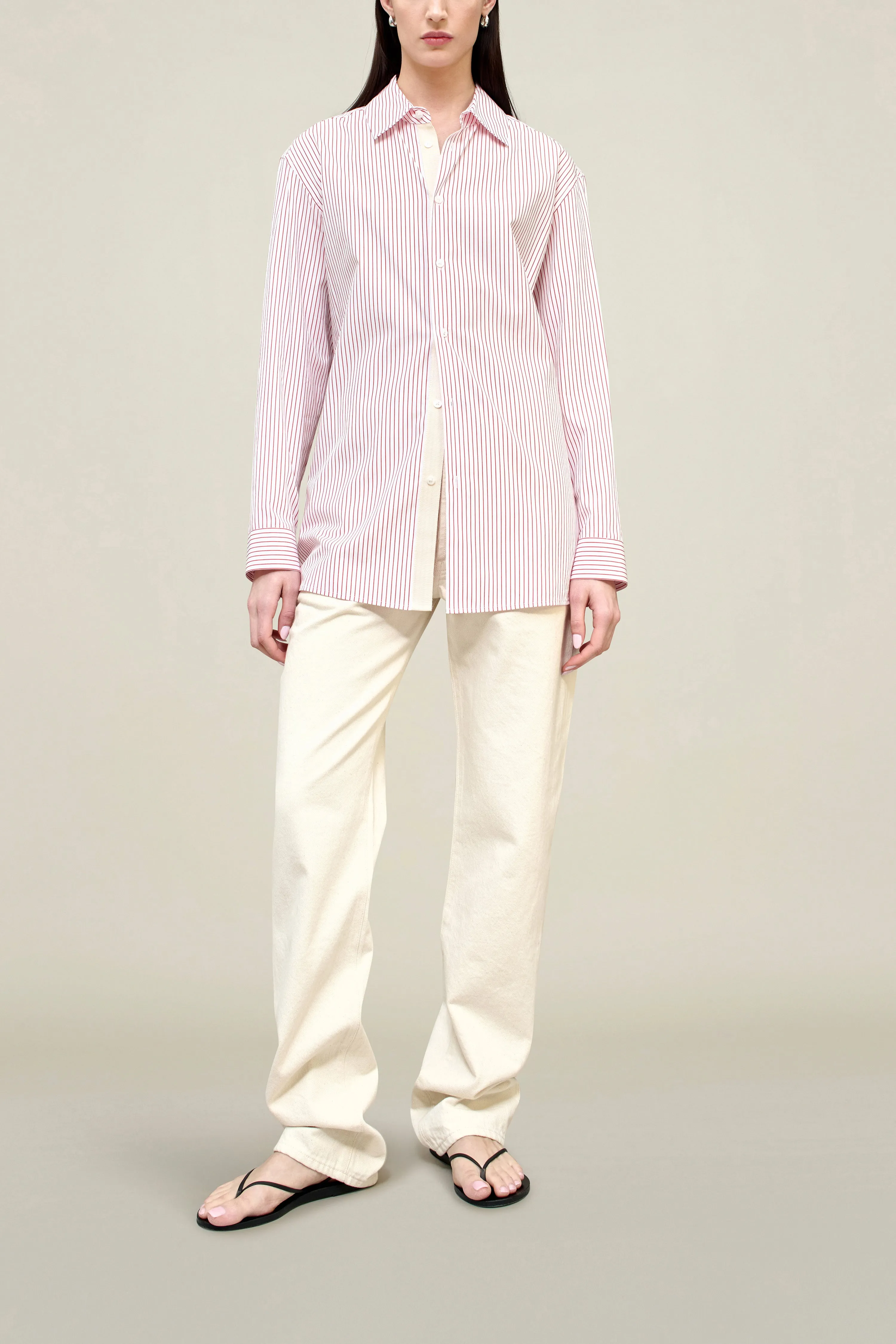 Signature Button Down in Cotton Poplin sold by Kall Meyer product image thumbnail 2