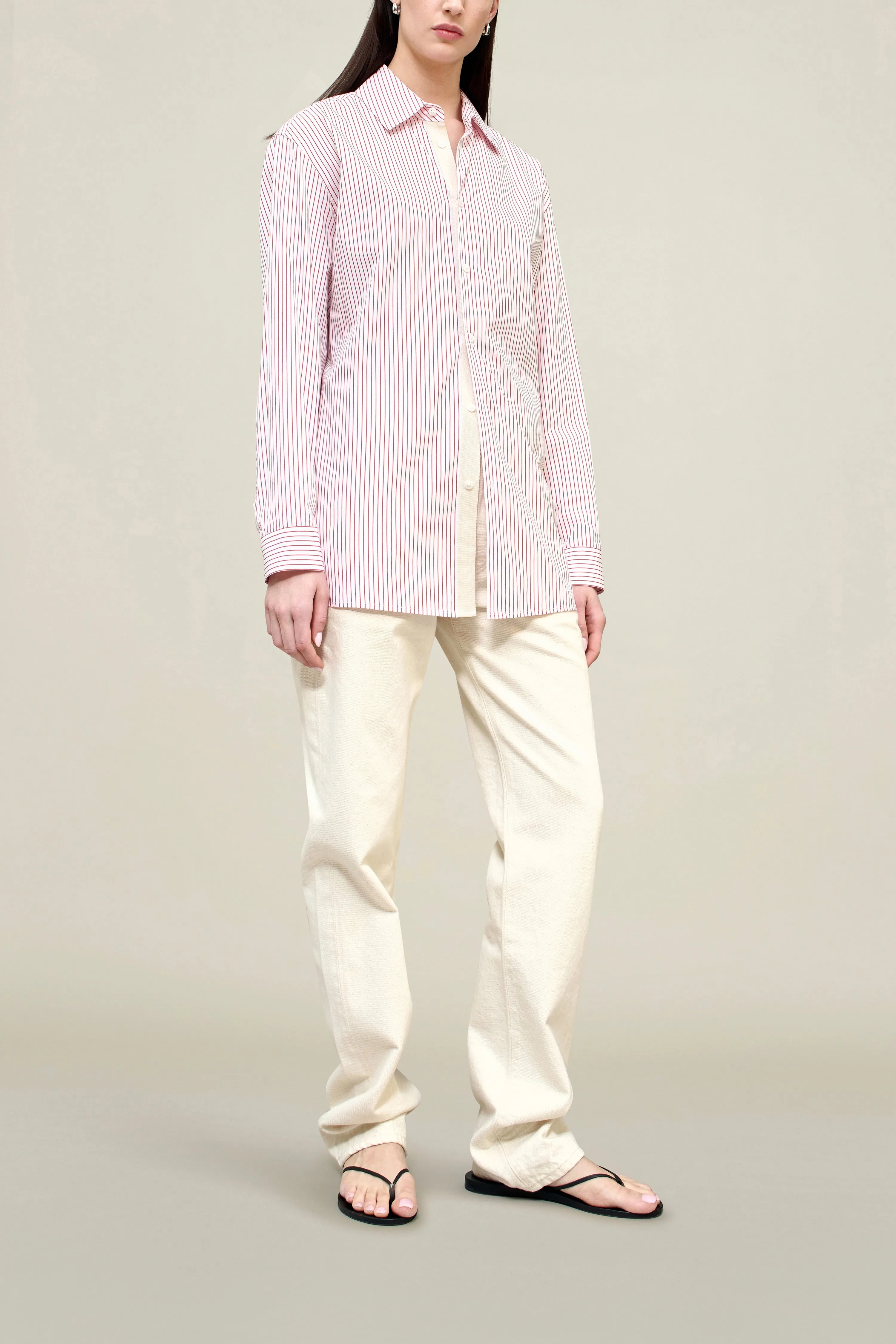 Signature Button Down in Cotton Poplin sold by Kall Meyer product image thumbnail 3