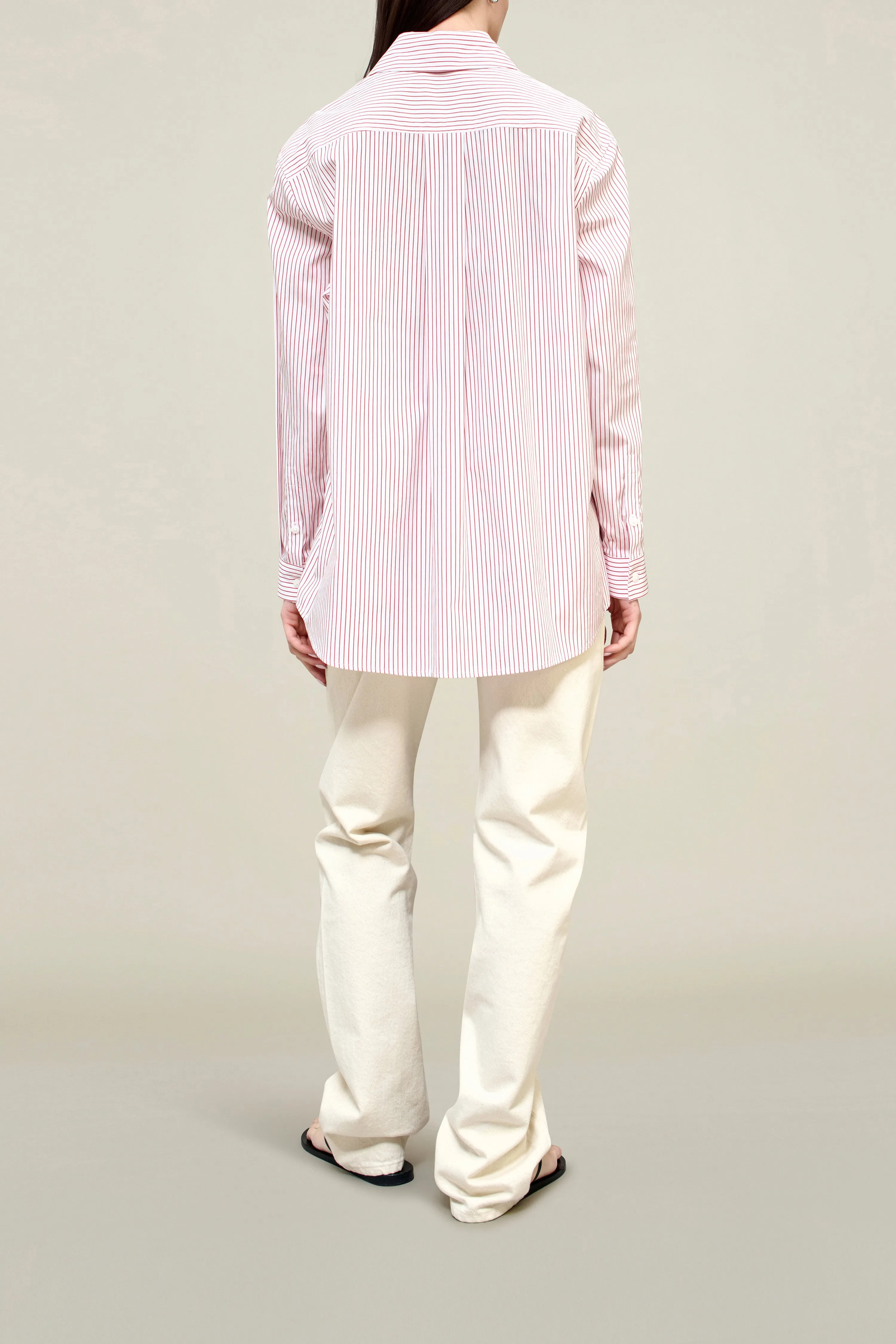 Signature Button Down in Cotton Poplin sold by Kall Meyer product image thumbnail 4