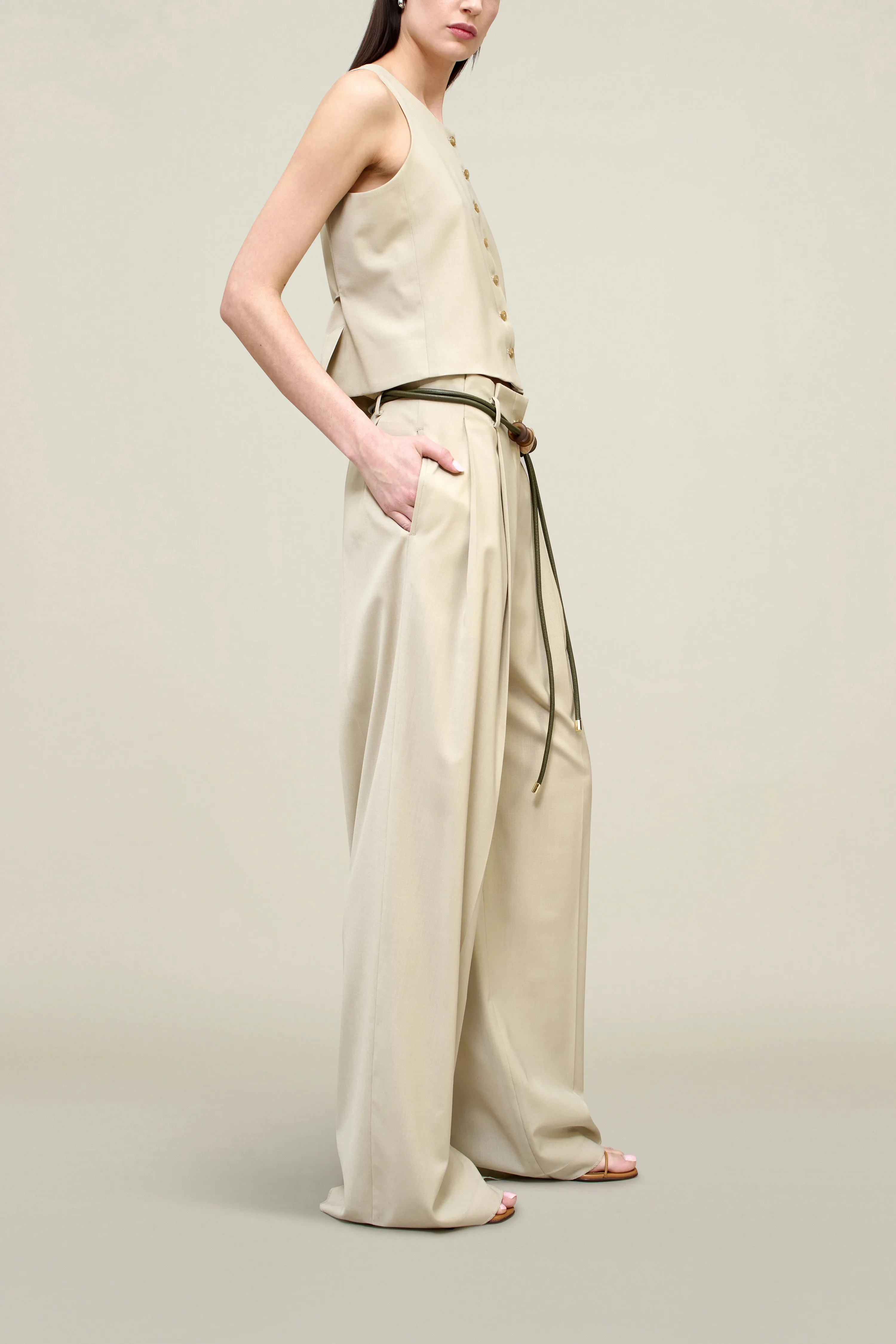 Emerson Vest in Paperweight Wool sold by Kall Meyer product image thumbnail 3