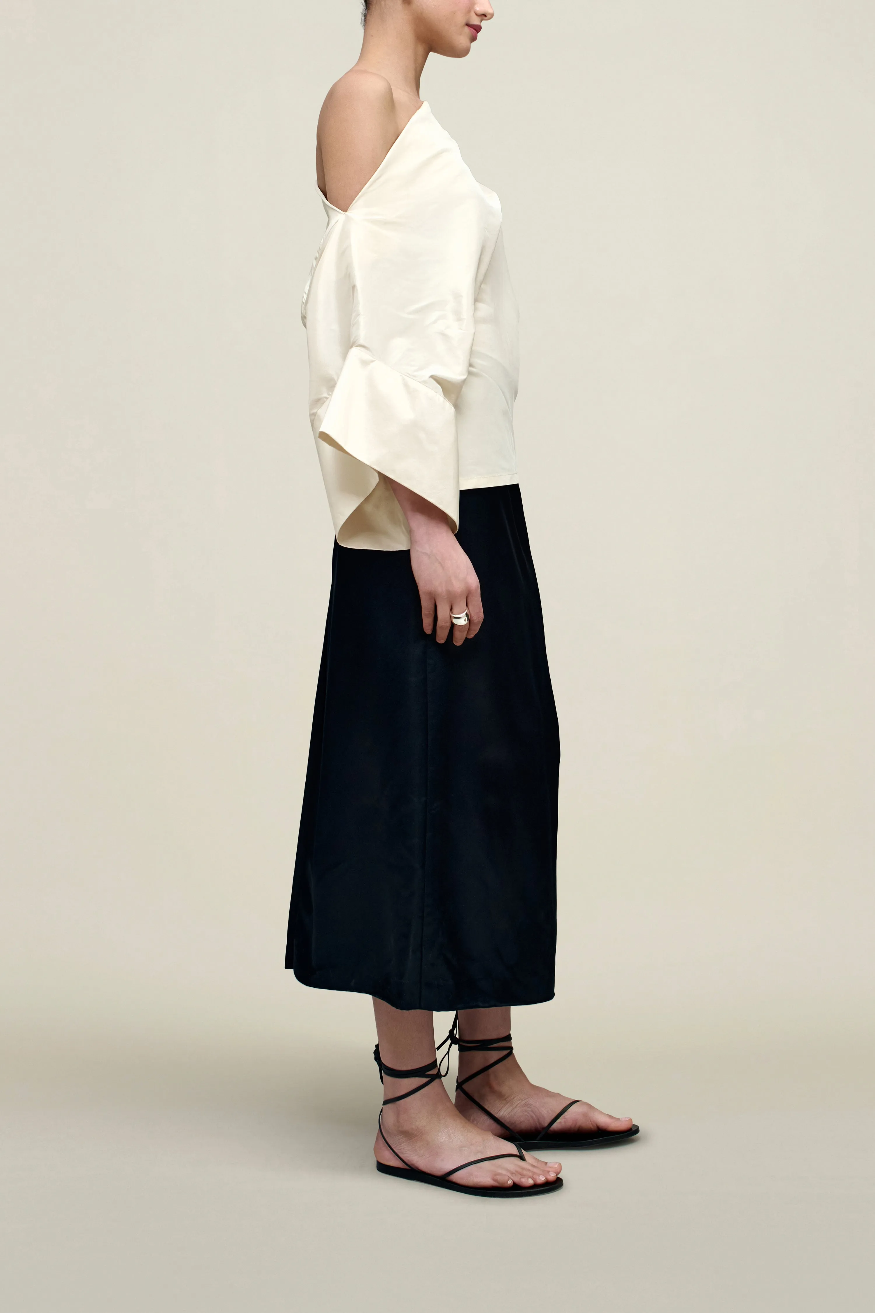 Norene Top in Silk Taffeta sold by Kall Meyer product image thumbnail 5