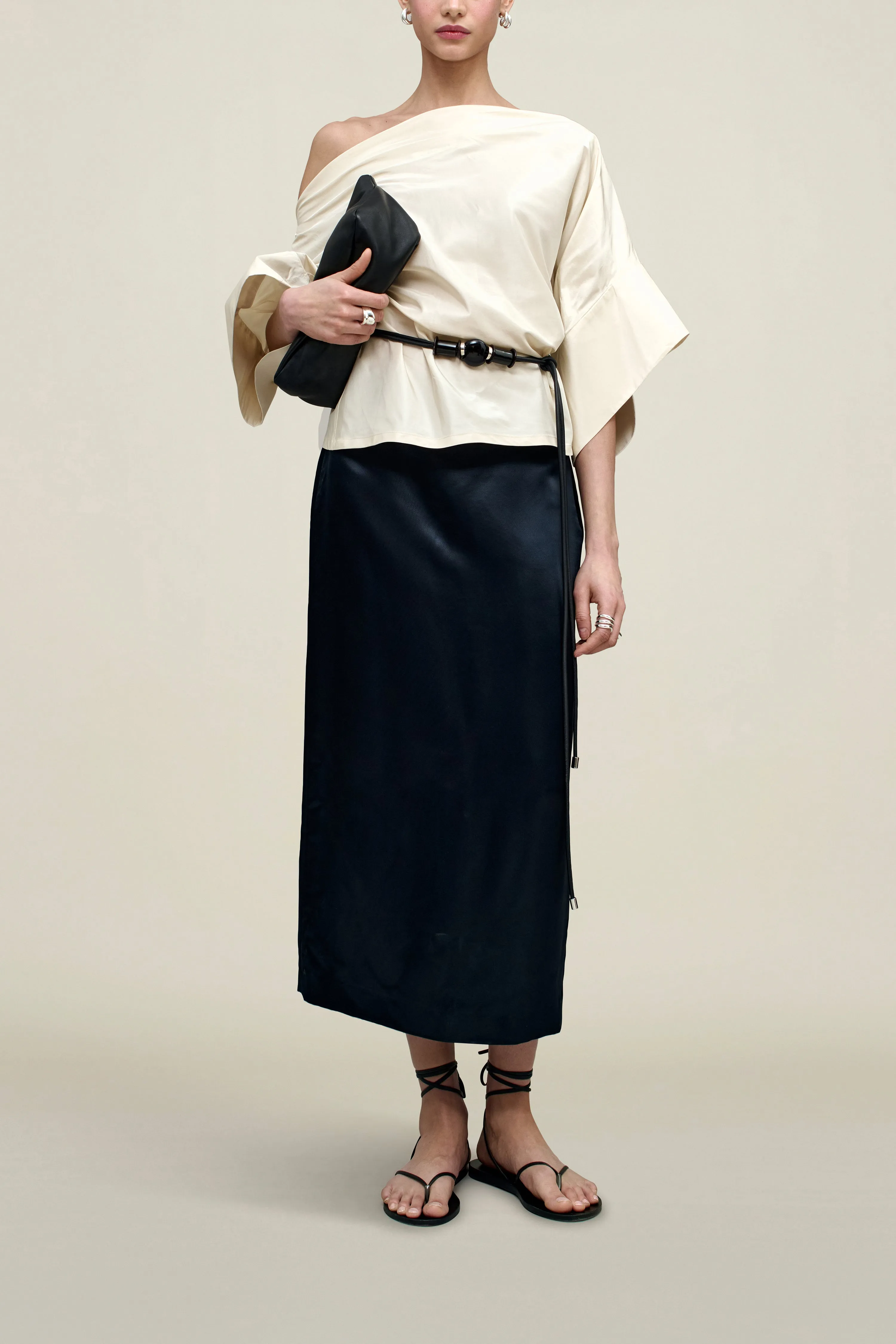 Norene Top in Silk Taffeta sold by Kall Meyer product image thumbnail 2