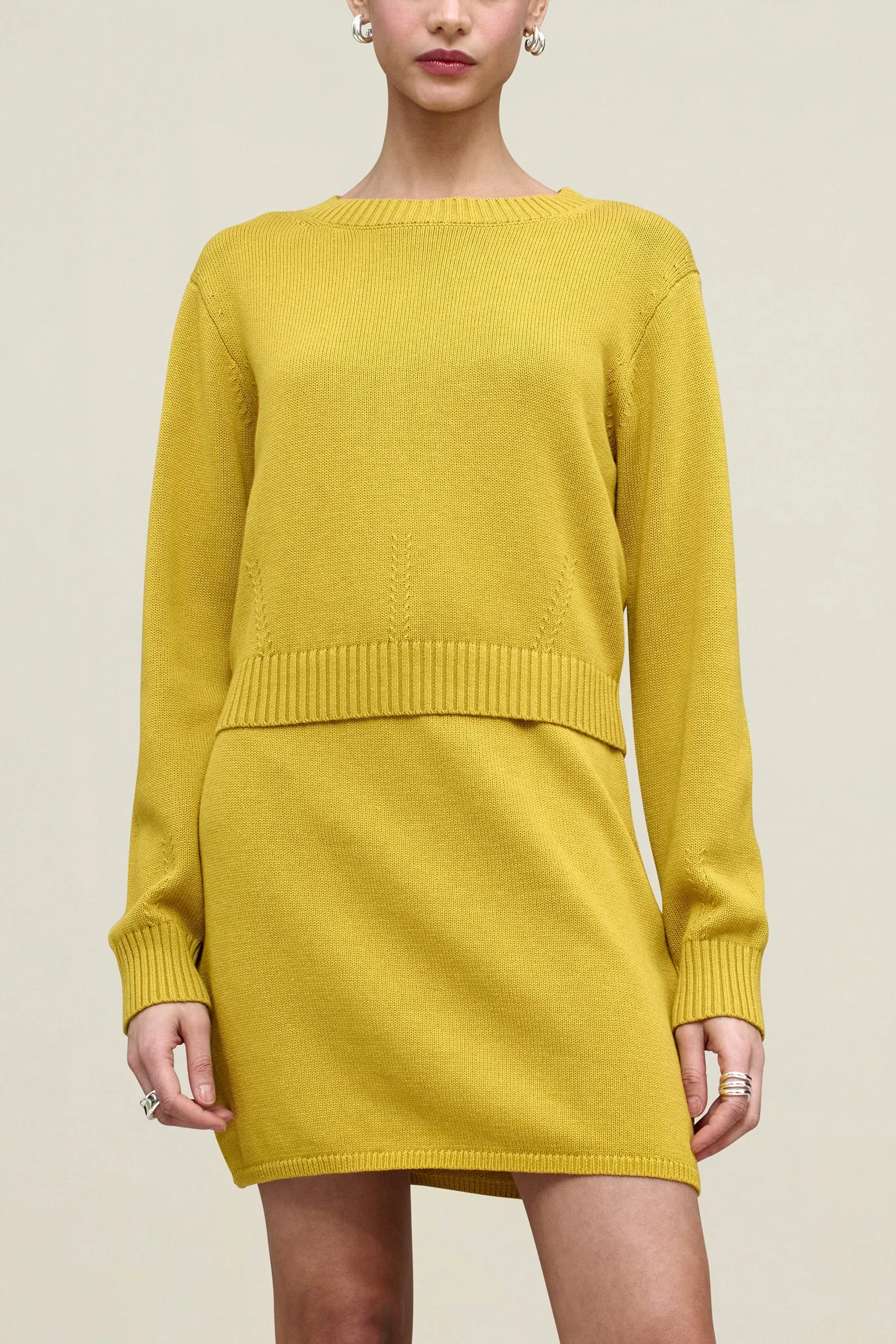 Tommie Sweater in Cotton Wool sold by Kall Meyer