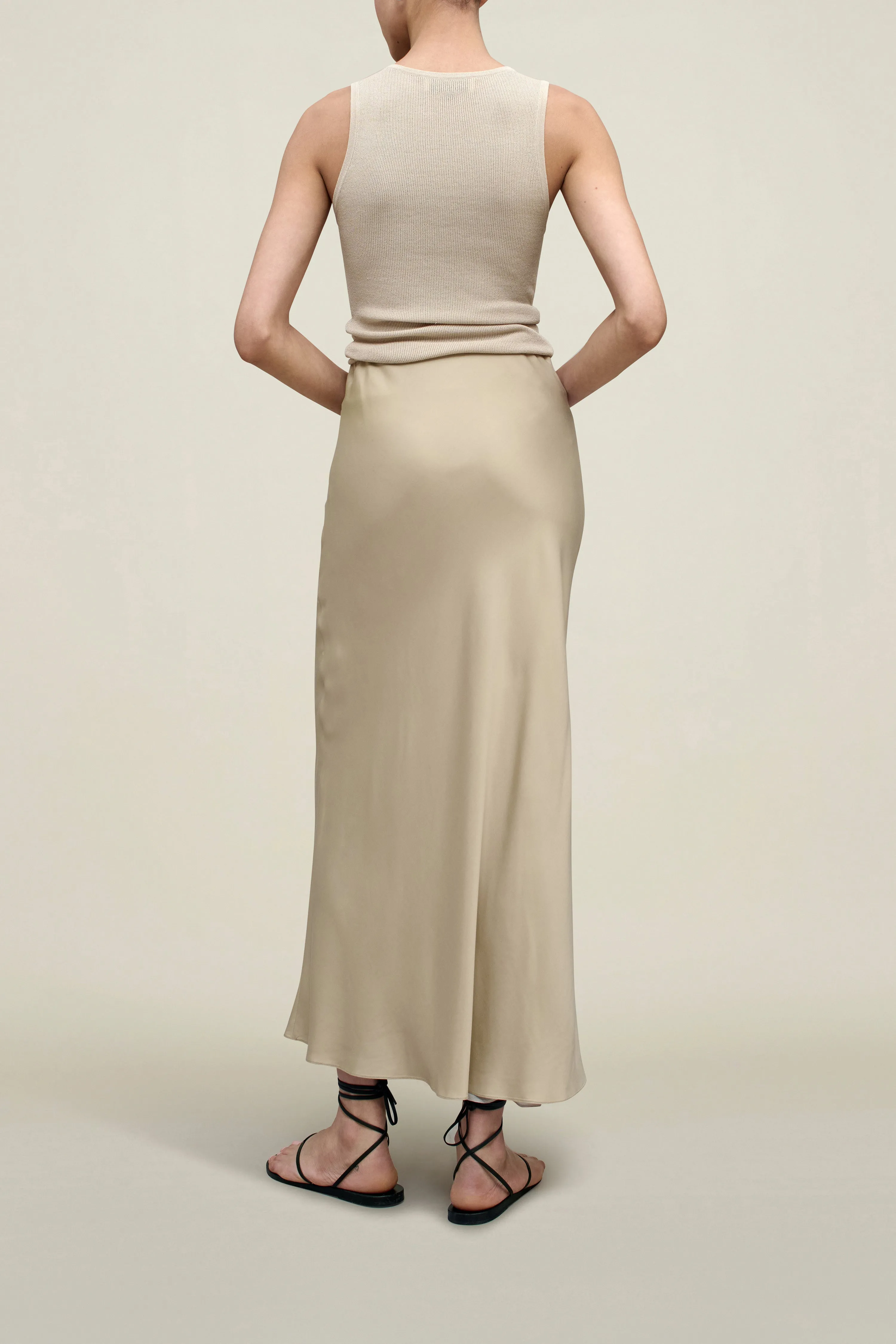 Nadine Skirt in Cupro Satin sold by Kall Meyer product image thumbnail 4