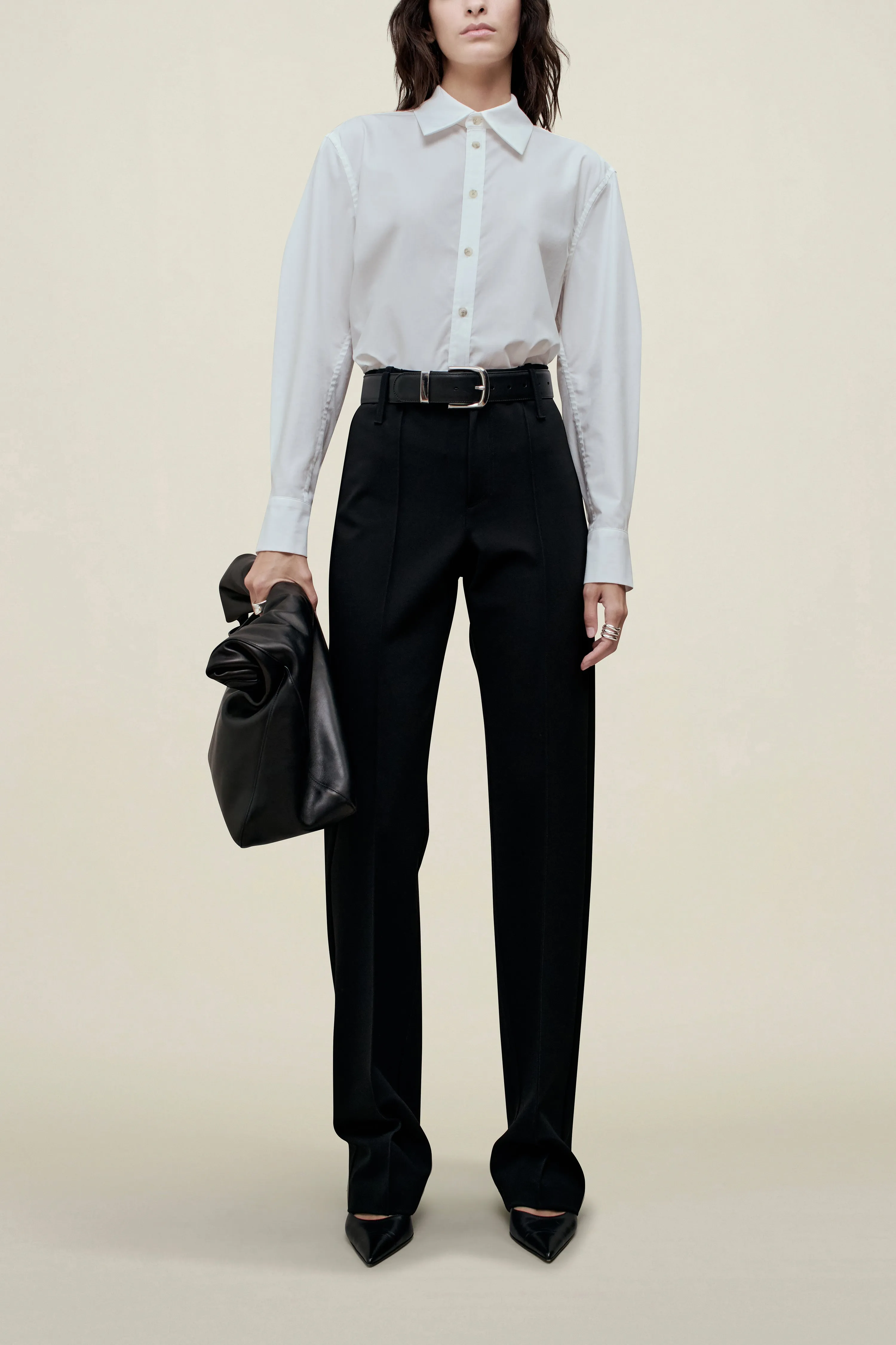 Damian Trouser in Stretch-Knit Suiting sold by Kall Meyer product image thumbnail 2