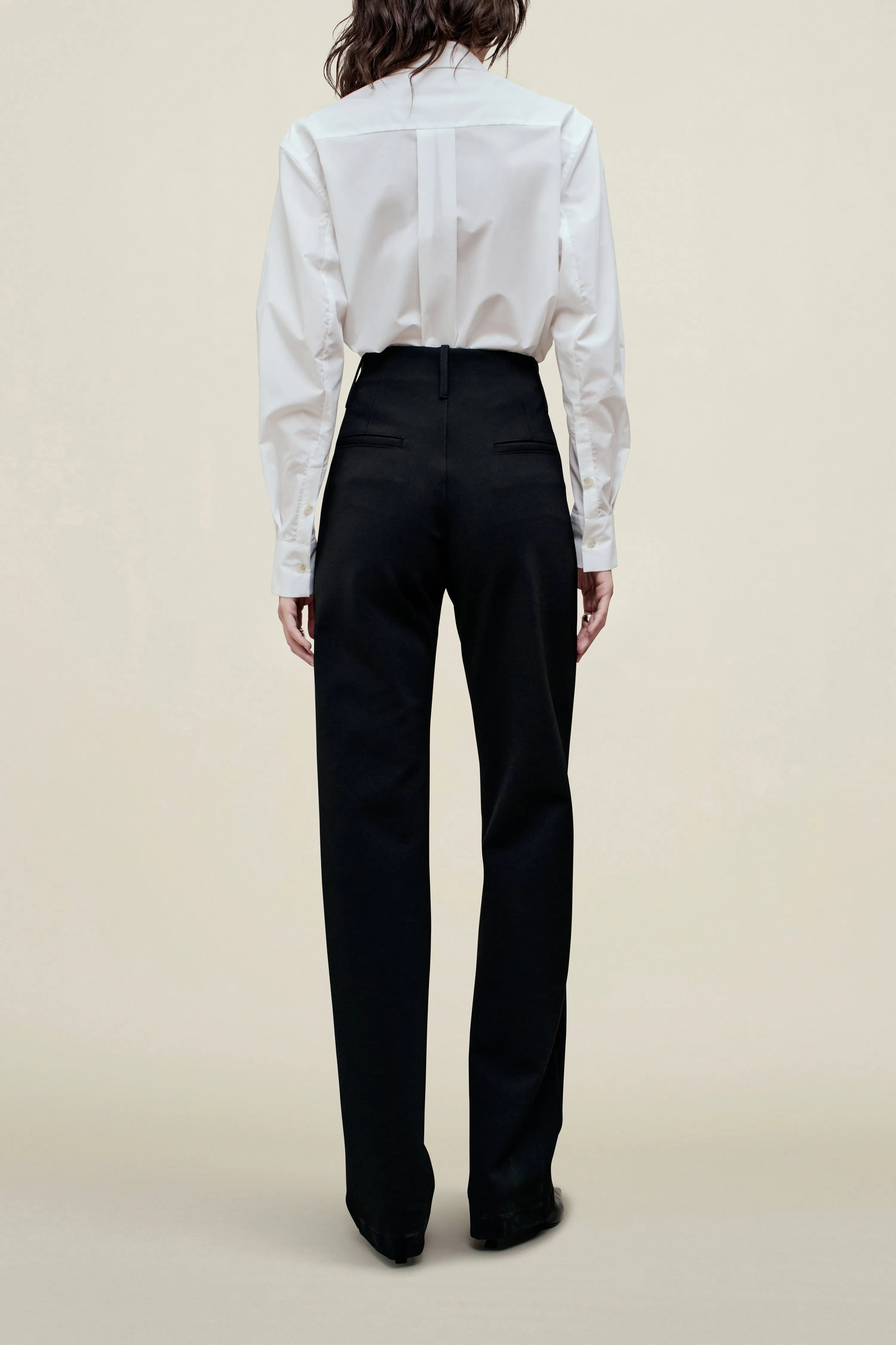 Damian Trouser in Stretch-Knit Suiting sold by Kall Meyer product image thumbnail 4