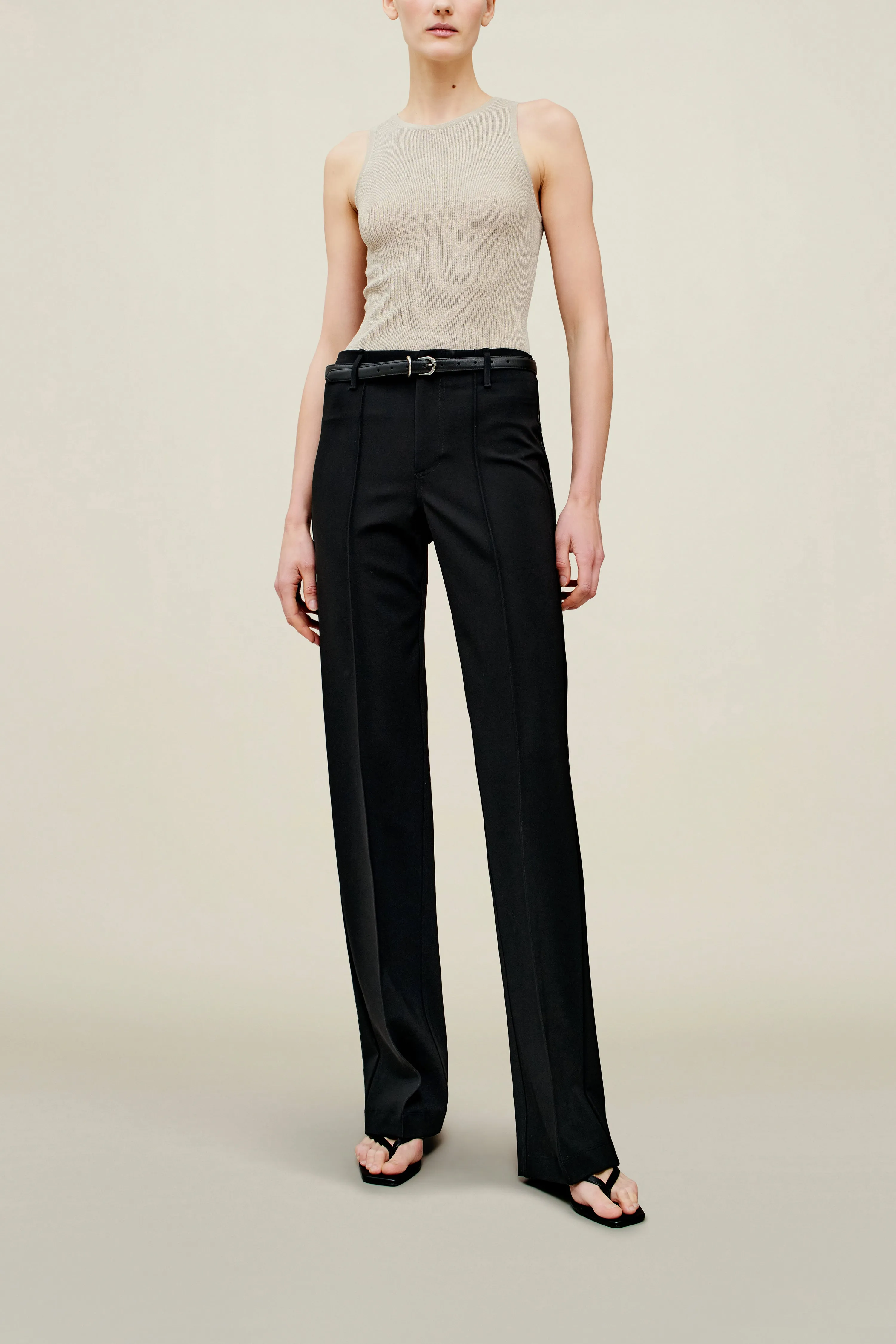 Damian Trouser in Stretch-Knit Suiting sold by Kall Meyer product image thumbnail 5