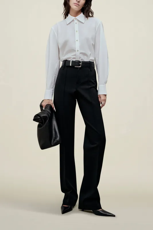 Damian Trouser in Stretch-Knit Suiting made by Kall Meyer