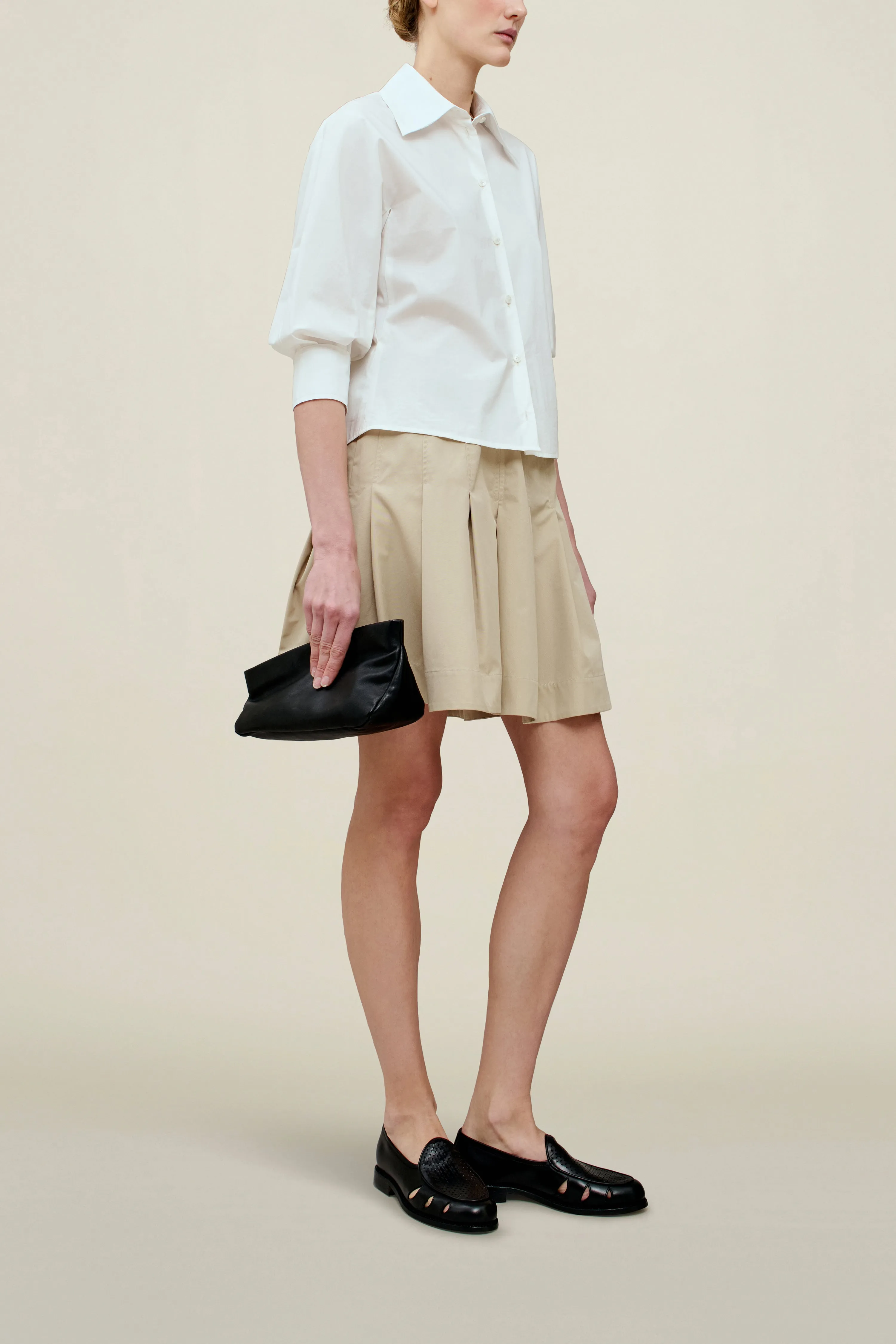 Colette 3/4 Sleeve Button Down in Soft Cotton sold by Kall Meyer product image thumbnail 3
