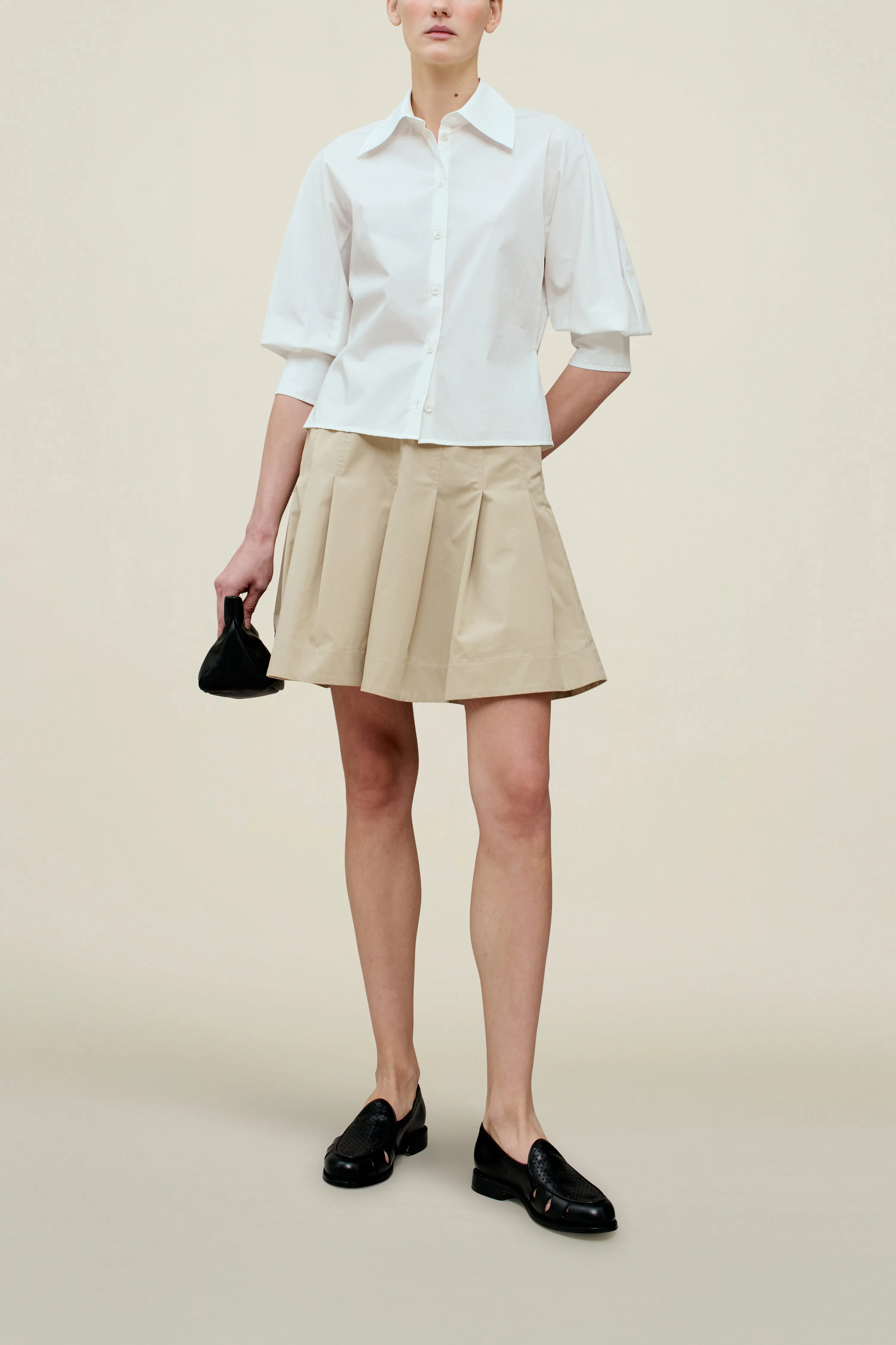 Colette 3/4 Sleeve Button Down in Soft Cotton sold by Kall Meyer product image thumbnail 2