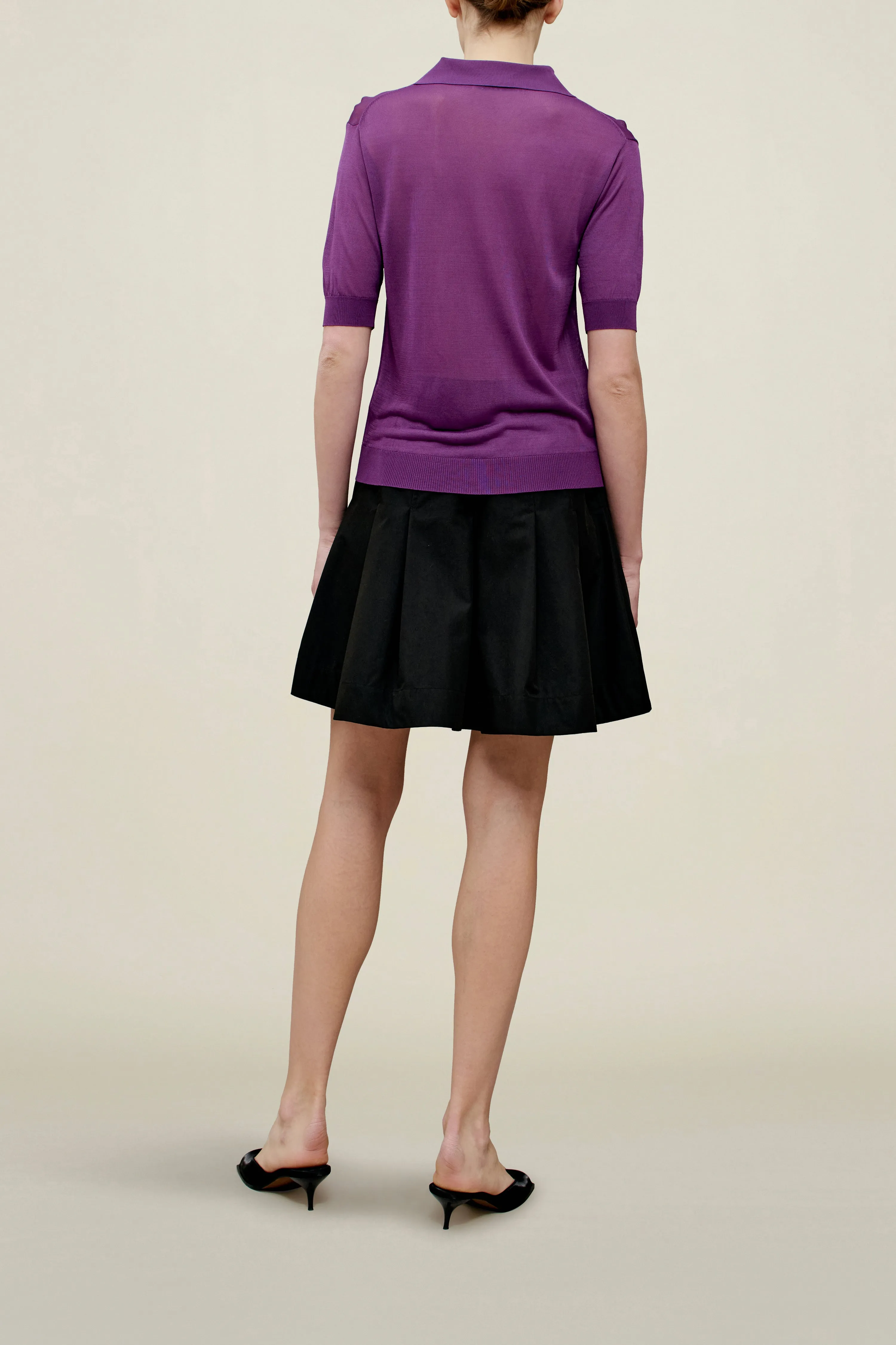 Eleanor Polo in Matte Viscose sold by Kall Meyer product image thumbnail 5