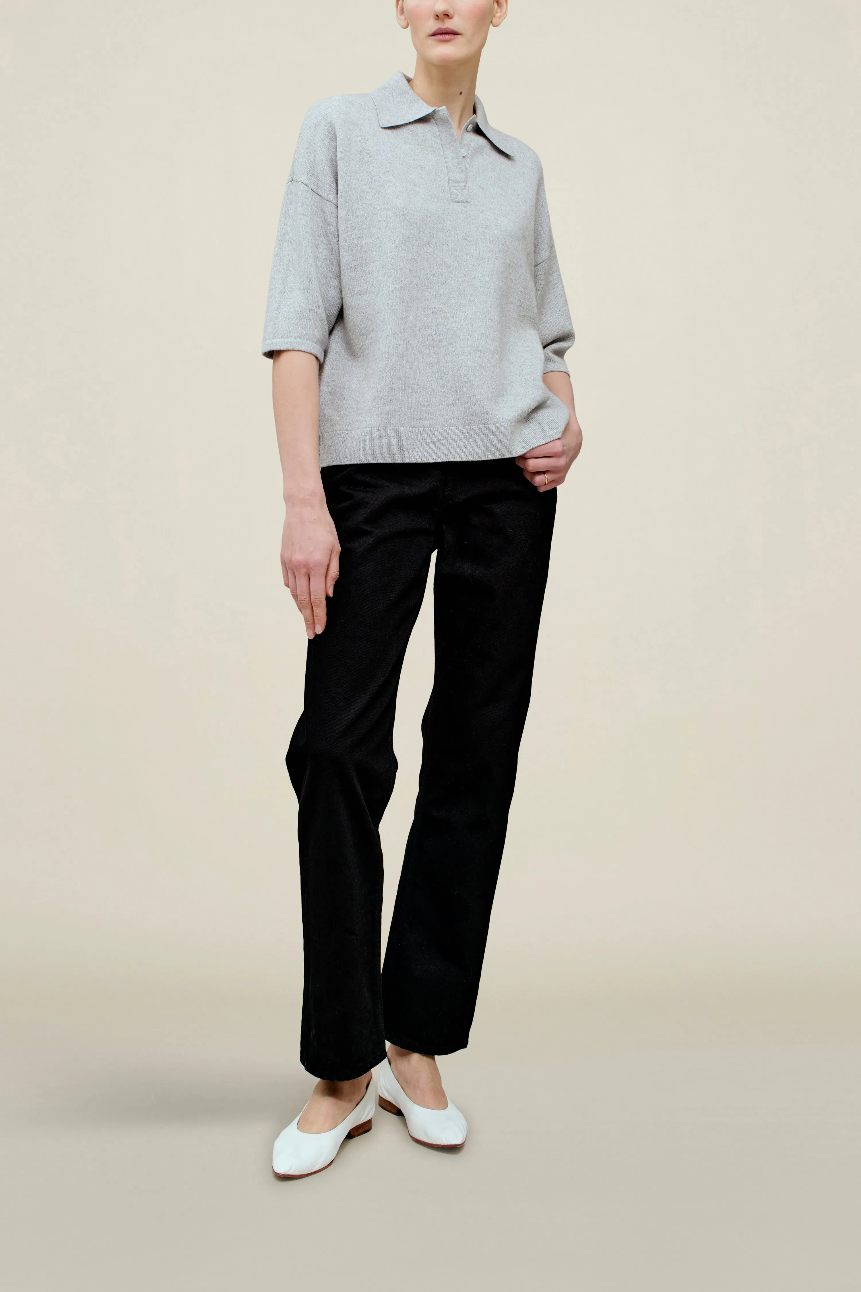 Wes Polo in Cashmere Wool sold by Kall Meyer product image thumbnail 5