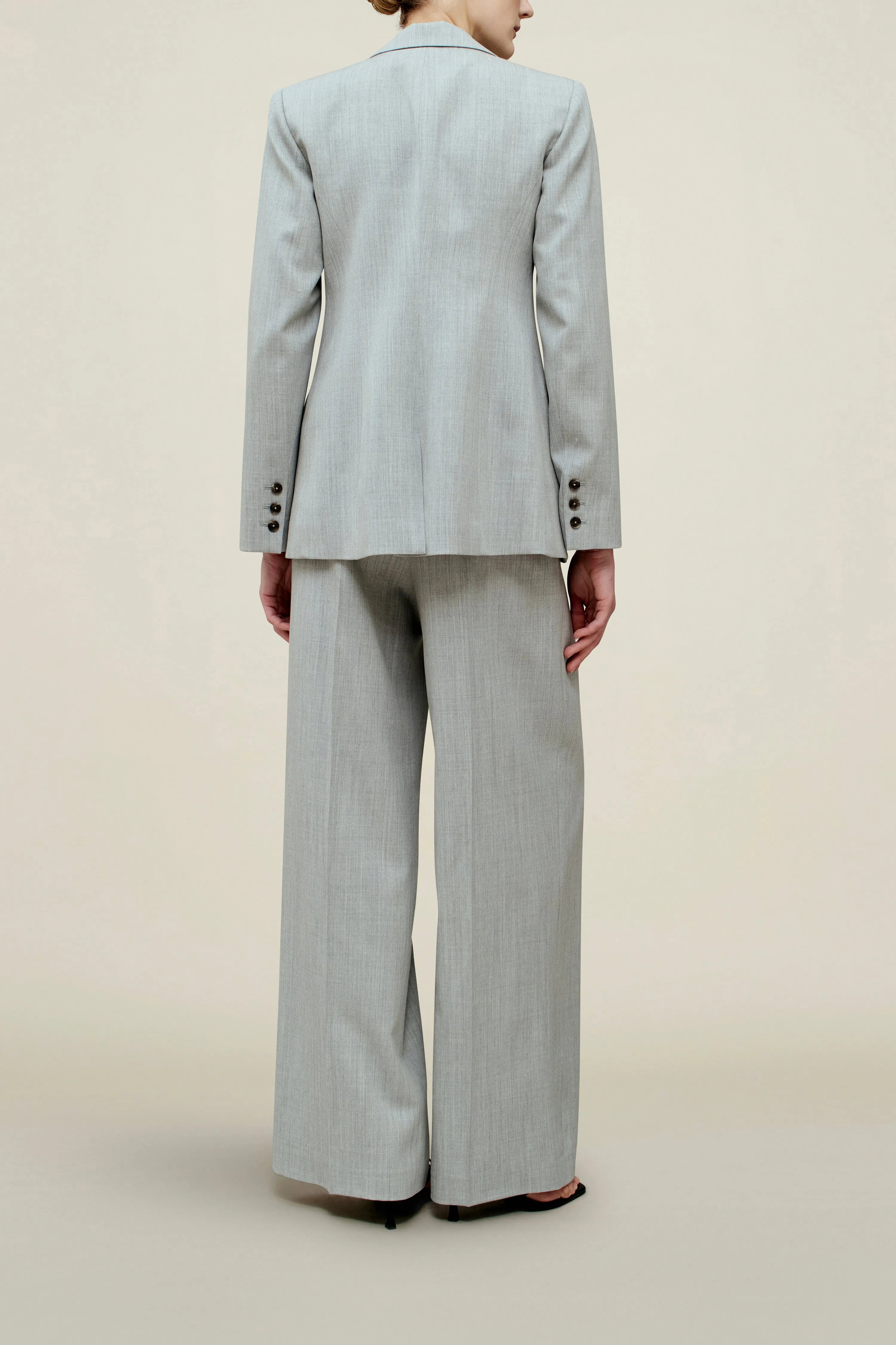 Roxana Low-Rise Trouser in Tropical Wool sold by Kall Meyer product image thumbnail 5