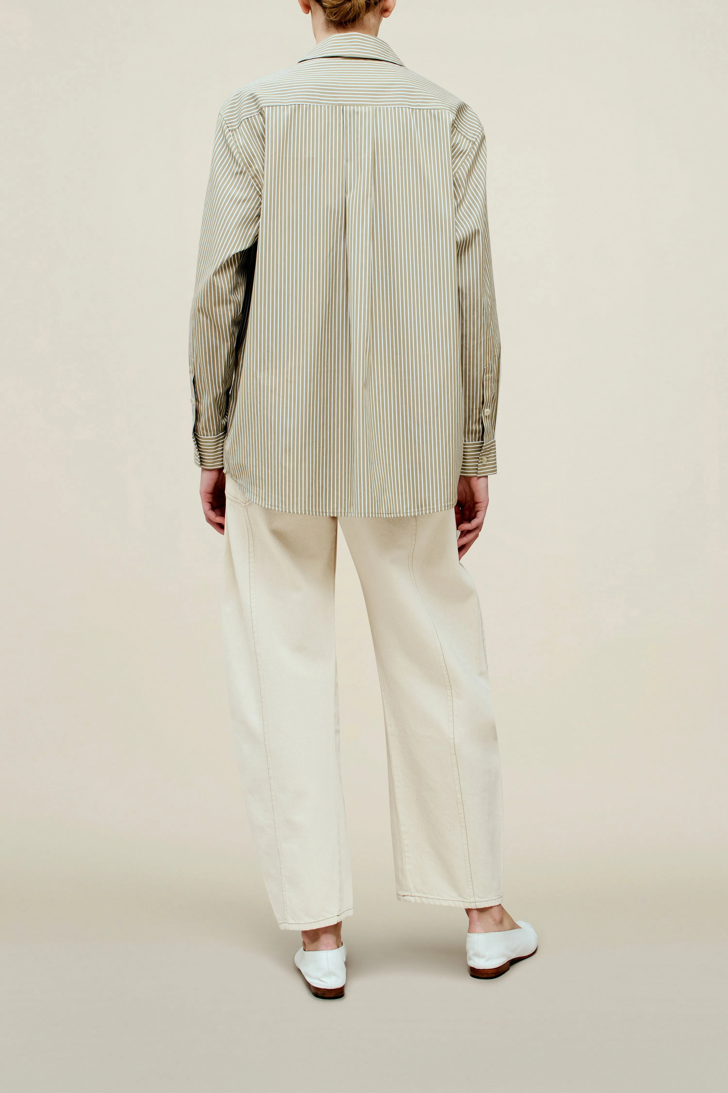 Signature Button Down in Cotton Poplin sold by Kall Meyer product image thumbnail 5