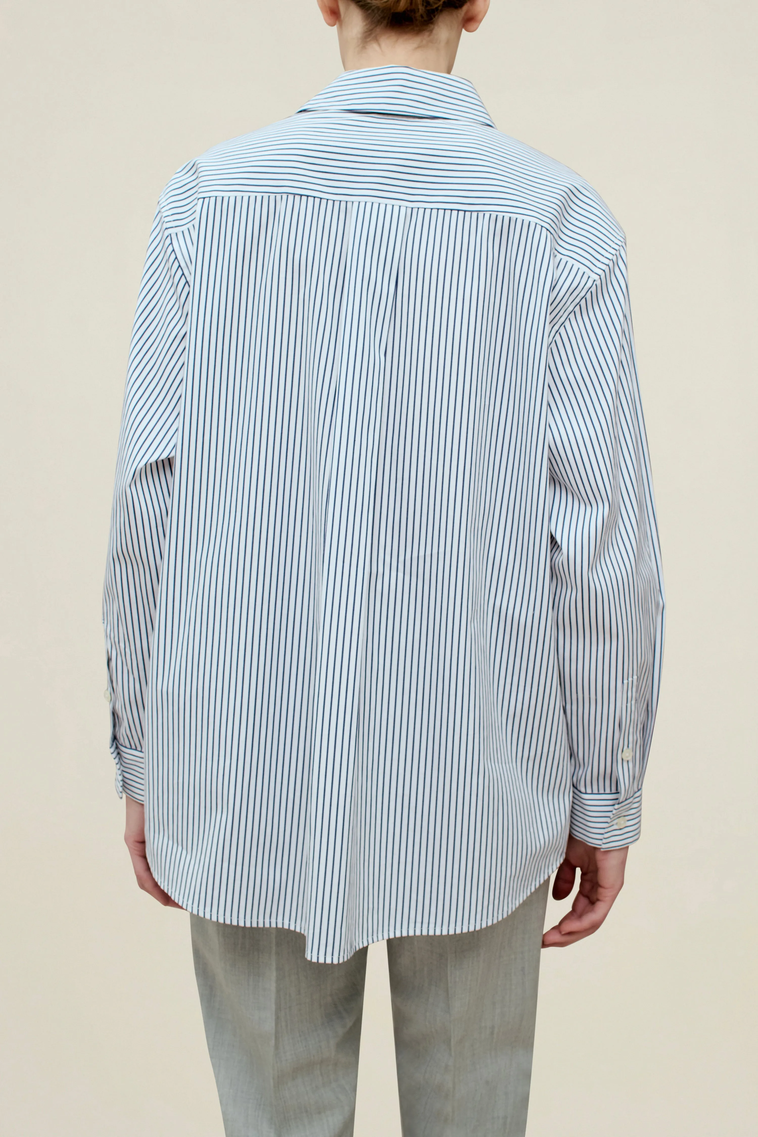 Signature Button Down in Cotton Poplin sold by Kall Meyer product image thumbnail 4