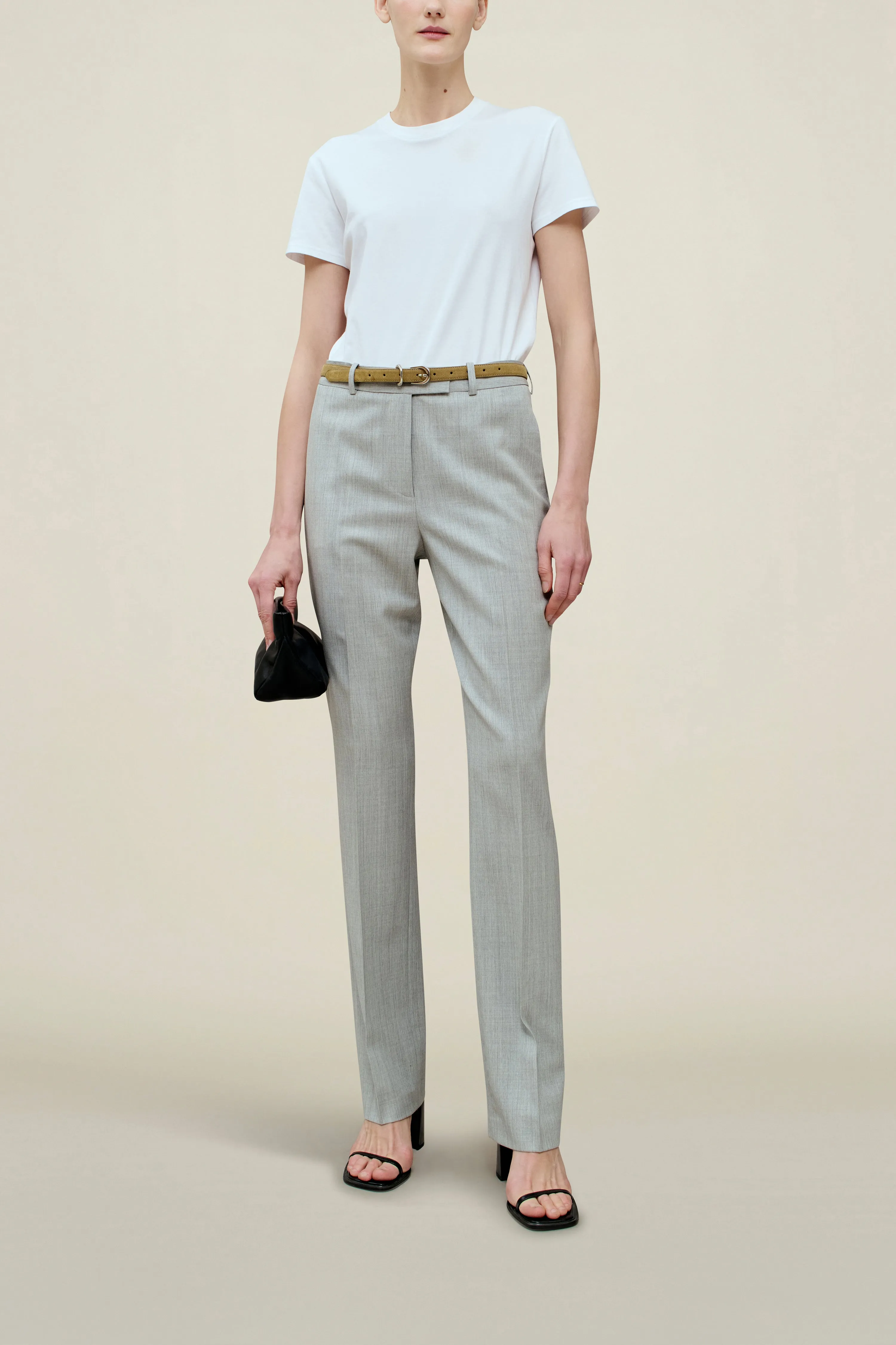 Charlie Long Trouser in Tropical Wool sold by Kall Meyer