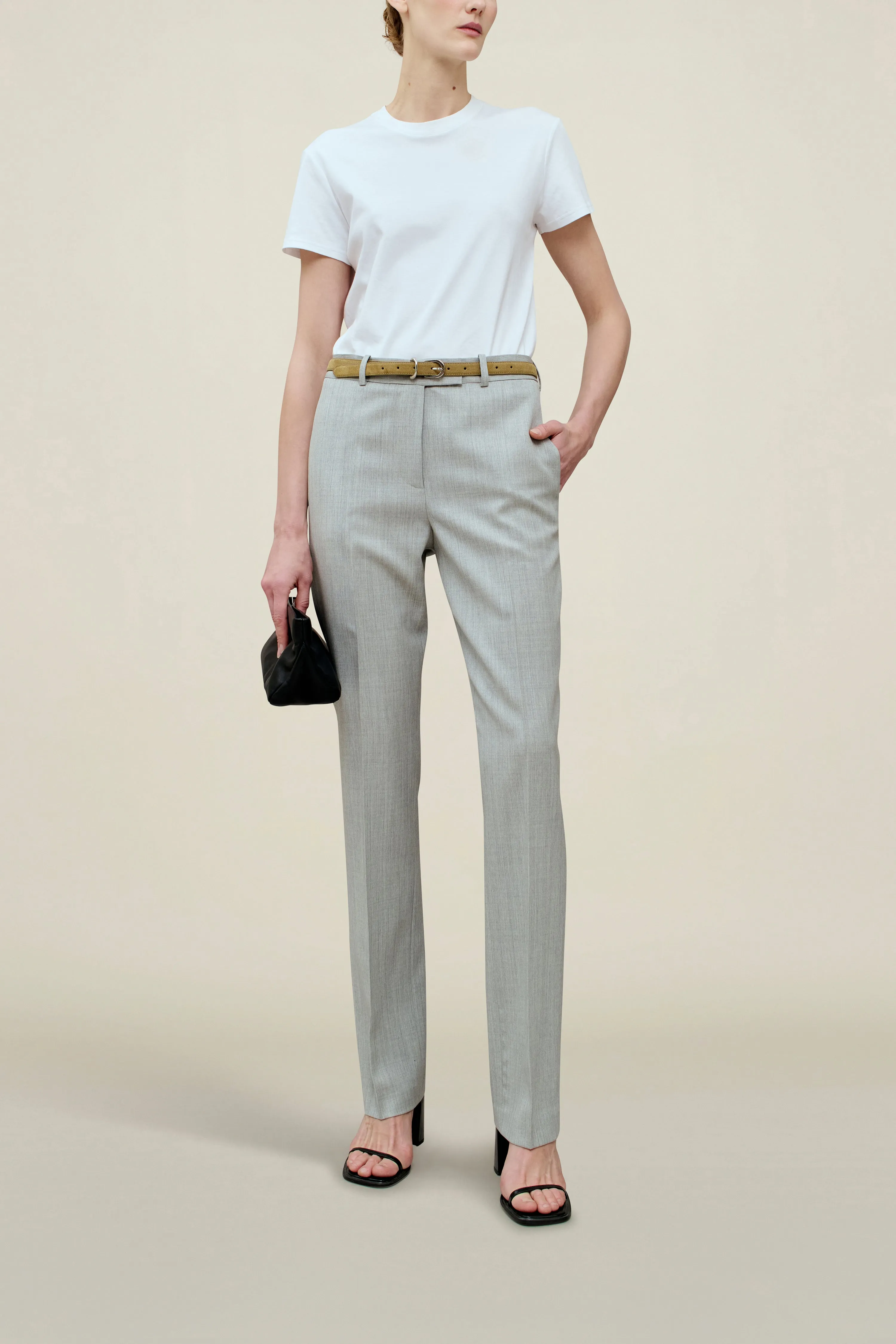 Charlie Long Trouser in Tropical Wool sold by Kall Meyer product image thumbnail 2