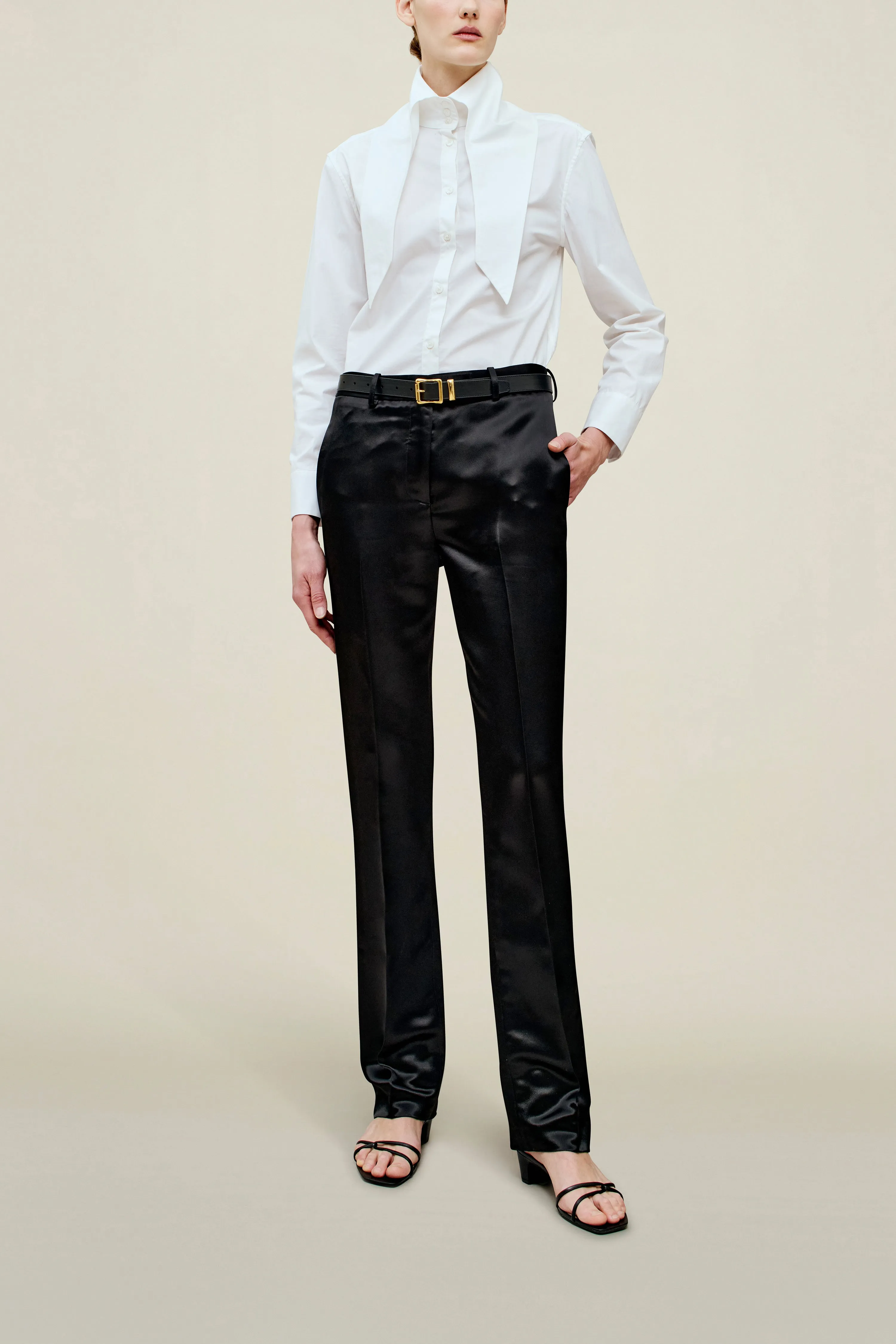 Charlie Long Trouser in Liquid Twill sold by Kall Meyer product image thumbnail 2