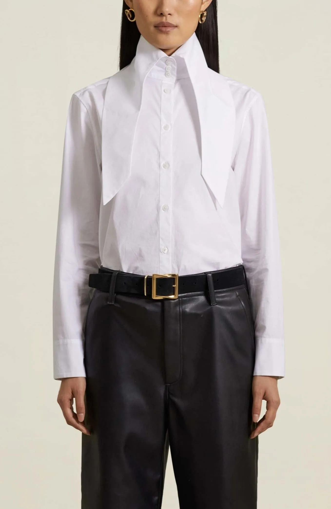 Renée Button-Up in White sold by Kall Meyer