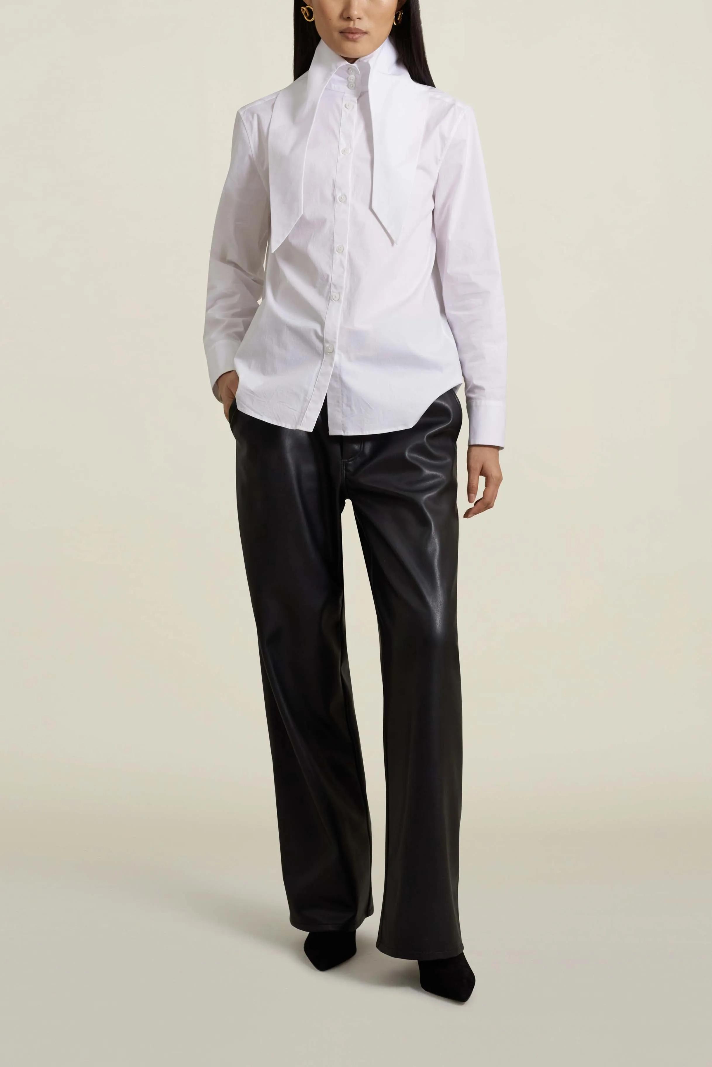 Renée Button-Up in White sold by Kall Meyer product image thumbnail 2