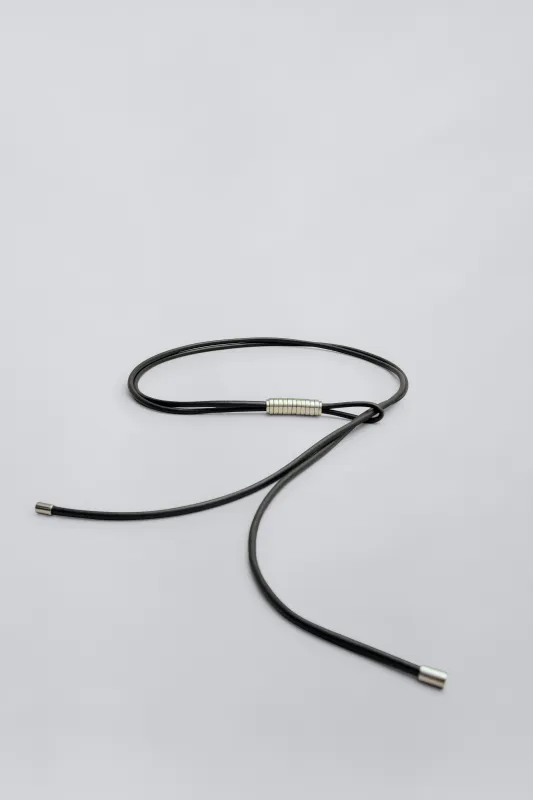 Lowell Wrap Belt in Leather made by Kall Meyer