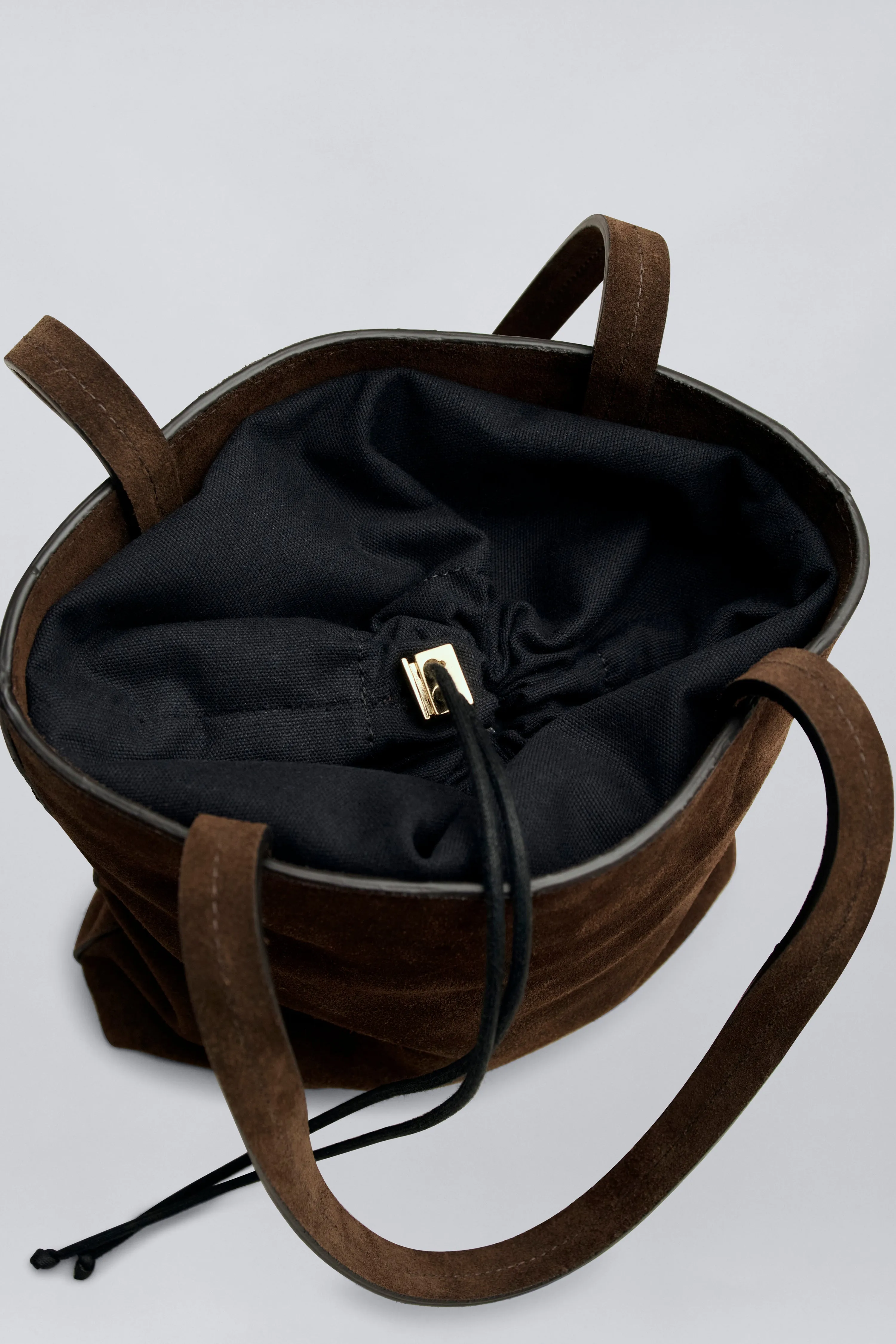 Brunch Bag in Suede sold by Kall Meyer product image thumbnail 4